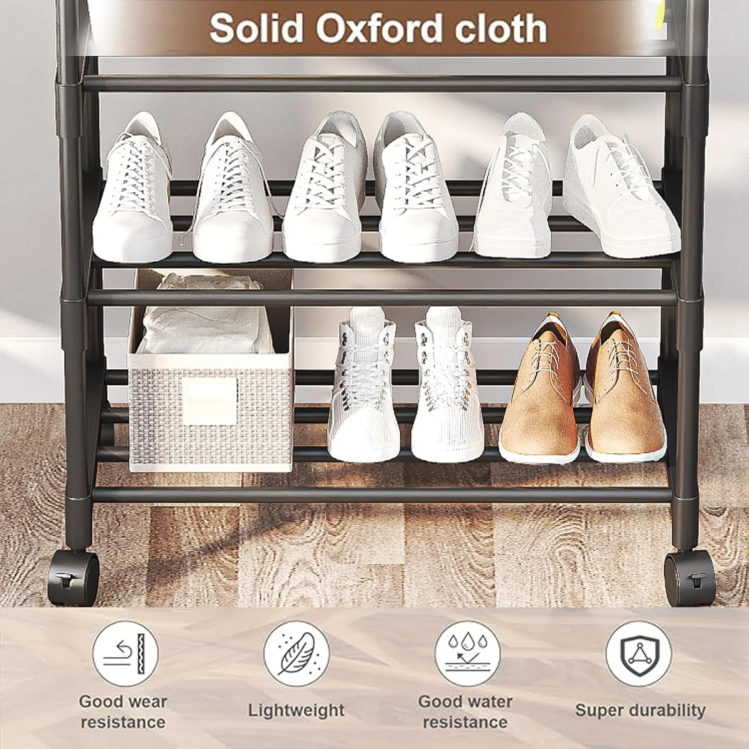 رگال لباس KUKUMAJI، رگال آویز لباس دو میله ای، استند سازمان دهنده لباس سنگین، استوریج چند منظوره با چرخ برای پیراهن، لباس، اتاق خواب، کمد، رختکن رگال لباس KUKUMAJI، رگال آویز لباس دو میله ای، استند سازمان دهنده لباس سنگین، استوریج چند منظوره با چرخ برای پیراهن، لباس، اتاق خواب، کمد، رختکن