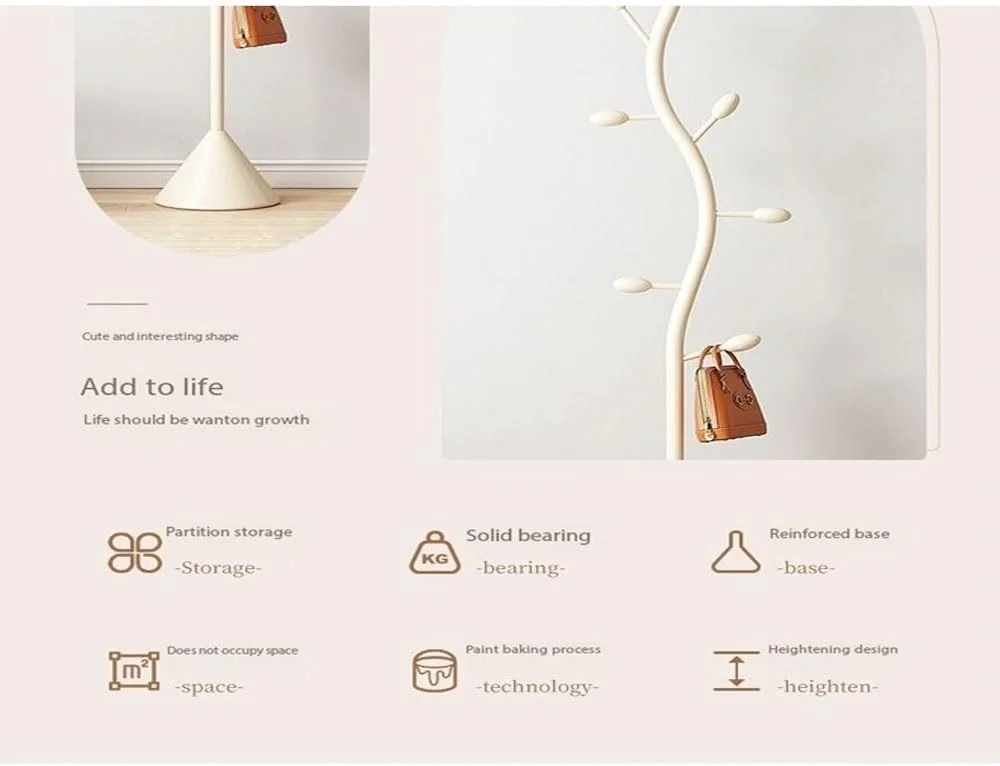 جالباسی ایستاده Kutis با طراحی شاخه ای و قلاب های متعدد، مناسب برای آویزان کردن لباس، کیف، کلاه، کت و ژاکت، قابل استفاده در اتاق خواب، اداره، اتاق نشیمن و ورودی منزل، ابعاد 30x168 سانتی متر جالباسی ایستاده Kutis با طراحی شاخه ای و قلاب های متعدد، مناسب برای آویزان کردن لباس، کیف، کلاه، کت و ژاکت، قابل استفاده در اتاق خواب، اداره، اتاق نشیمن و ورودی منزل، ابعاد 30x168 سانتی متر