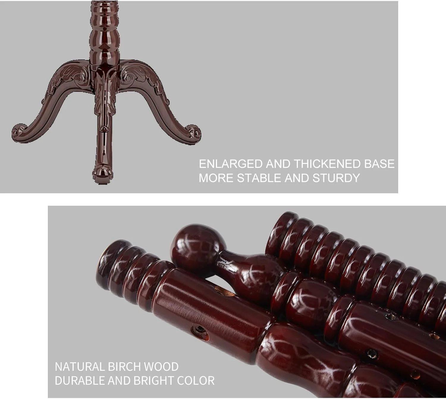 جالباسی ایستاده چوبی، جالباسی چوبی کلاسیک با پایه مثلثی محکم، جالباسی با 14 آویز، چوب توس طبیعی مناسب ورودی خانه، گوشه اداره و آویز لباس جالباسی ایستاده چوبی، جالباسی چوبی کلاسیک با پایه مثلثی محکم، جالباسی با 14 آویز، چوب توس طبیعی مناسب ورودی خانه، گوشه اداره و آویز لباس