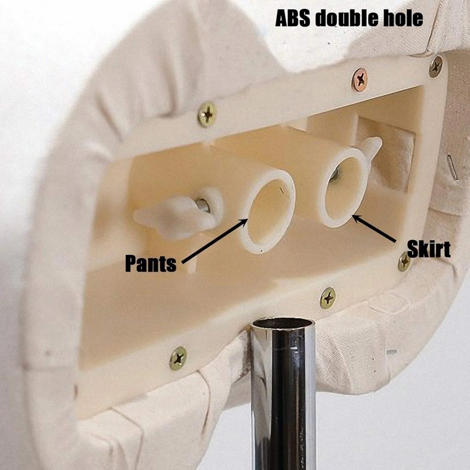 مانکن خیاطی زنانه، مانکن نیم تنه زنانه، فرم لباس، نمایشگر لباس، نیم تنه خیاطی با پایه سه پایه، چوبی دو رنگ - B
