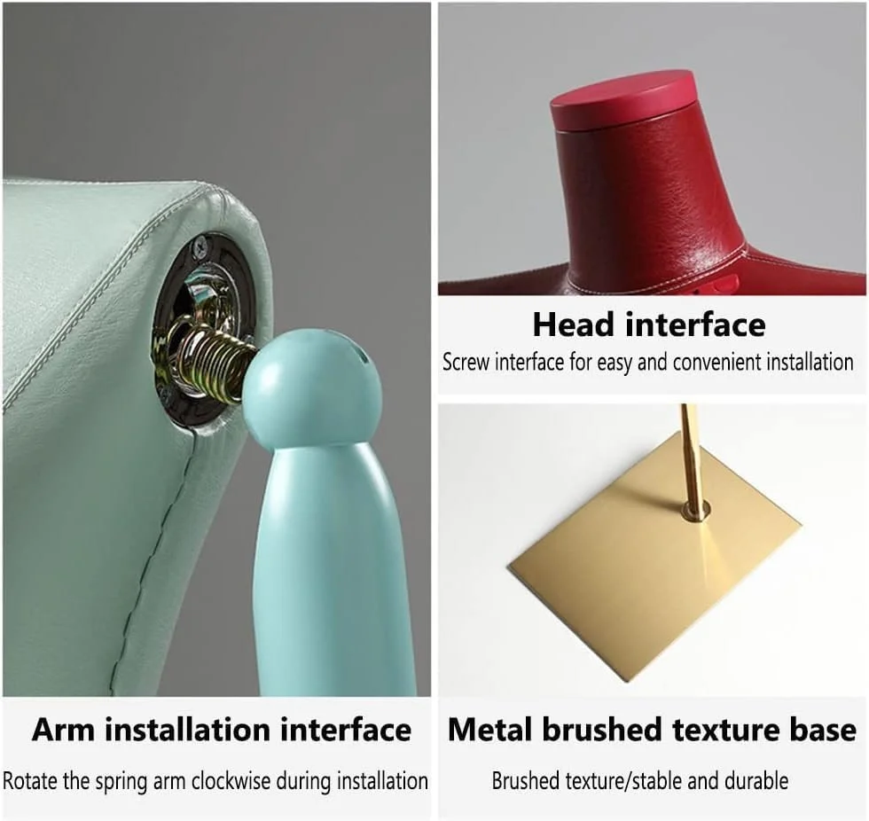 مانکن زنانه با بدنه PU رنگی و بازوهای چوبی، مانکن نمایش تنه برای فروشگاه های لباس، جواهرفروشی ها، بوتیک ها، پایه مربعی نارنجی