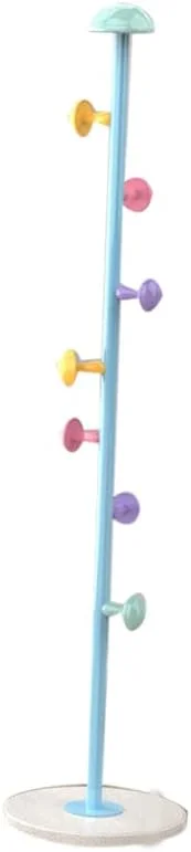 جالباسی ایستاده فلزی Marhynchus با ۷ آویز و لوله فولادی ضخیم برای نگهداری لباس در اتاق خواب (مدل #3)