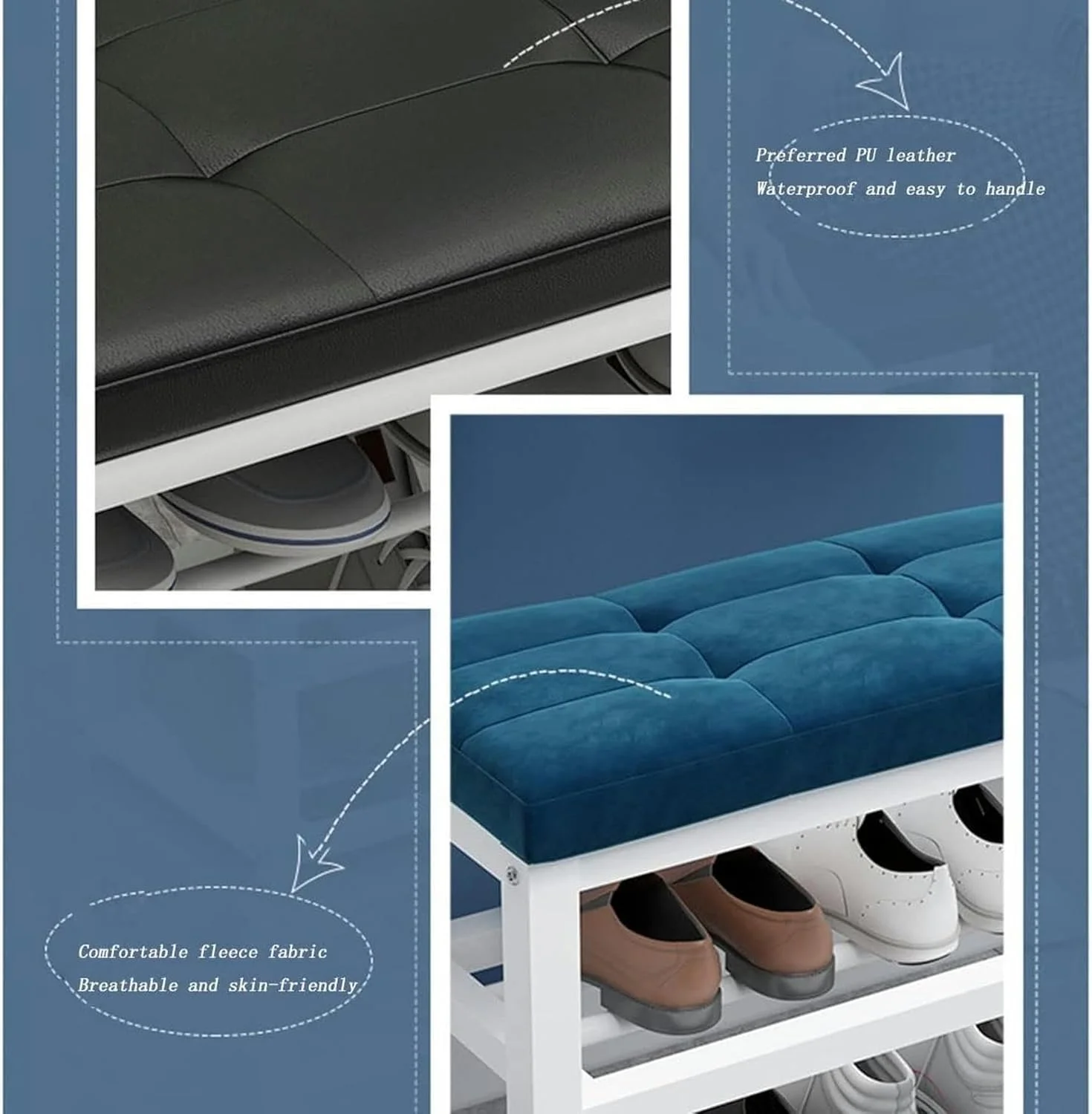 رخت آویز فلزی مقاوم با میله های آویز لباس، قفسه کفش، مناسب برای کت، کلاه و کیف، رنگ مشکی، 80 سانتی متر (سفید A-100 سانتی متر) رخت آویز فلزی مقاوم با میله های آویز لباس، قفسه کفش، مناسب برای کت، کلاه و کیف، رنگ مشکی، 80 سانتی متر (سفید A-100 سانتی متر)