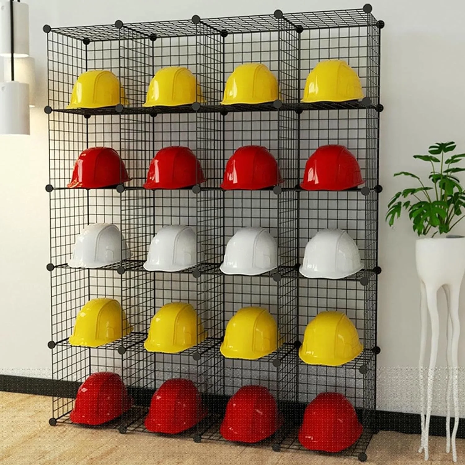 استند نگهدارنده کلاه کاسکت موتور سیکلت - ویترین ایستاده برای کلاه های ایمنی، کلاه های کابویی، کلاه ها و کفش ها - سازمان دهنده مکعبی چند منظوره استند نگهدارنده کلاه کاسکت موتور سیکلت - ویترین ایستاده برای کلاه های ایمنی، کلاه های کابویی، کلاه ها و کفش ها - سازمان دهنده مکعبی چند منظوره