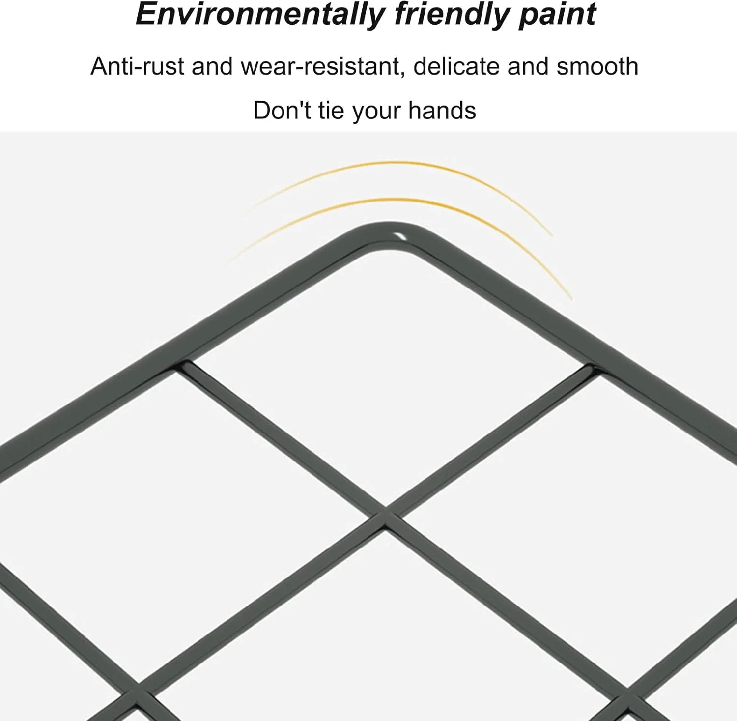 قفسه نگهدارنده کلاه کاسکت موتور سیکلت، قفسه توری فلزی مکعبی برای کلاه، کفش، کیف و لباس (طلایی - 10 خانه)