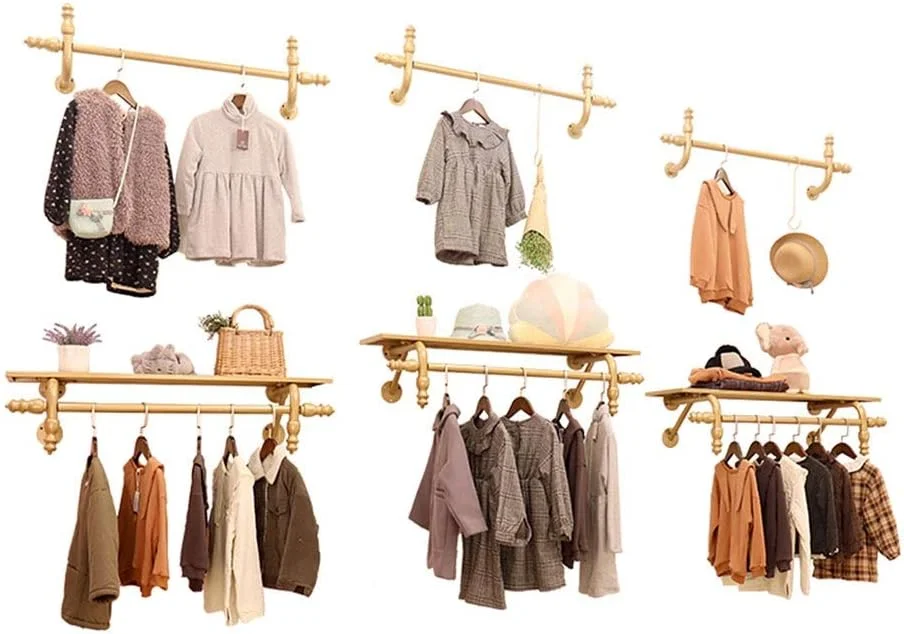 رخت آویز دیواری فلزی مدرن، رگال لباس لوله ای صنعتی روستایی، میله لباس لوله ای صنعتی، بادوام و کاربردی، با قابلیت حمل قوی، C-150CM/59.1in رخت آویز دیواری فلزی مدرن، رگال لباس لوله ای صنعتی روستایی، میله لباس لوله ای صنعتی، بادوام و کاربردی، با قابلیت حمل قوی، C-150CM/59.1in