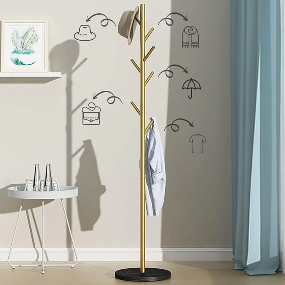 چوب لباسی ایستاده مامو بیر، چند منظوره، فلزی، مناسب ورودی منزل، آویز لباس، شال، کوله پشتی، چتر، کیف و کلاه (سفید، گرد) چوب لباسی ایستاده مامو بیر، چند منظوره، فلزی، مناسب ورودی منزل، آویز لباس، شال، کوله پشتی، چتر، کیف و کلاه (سفید، گرد)