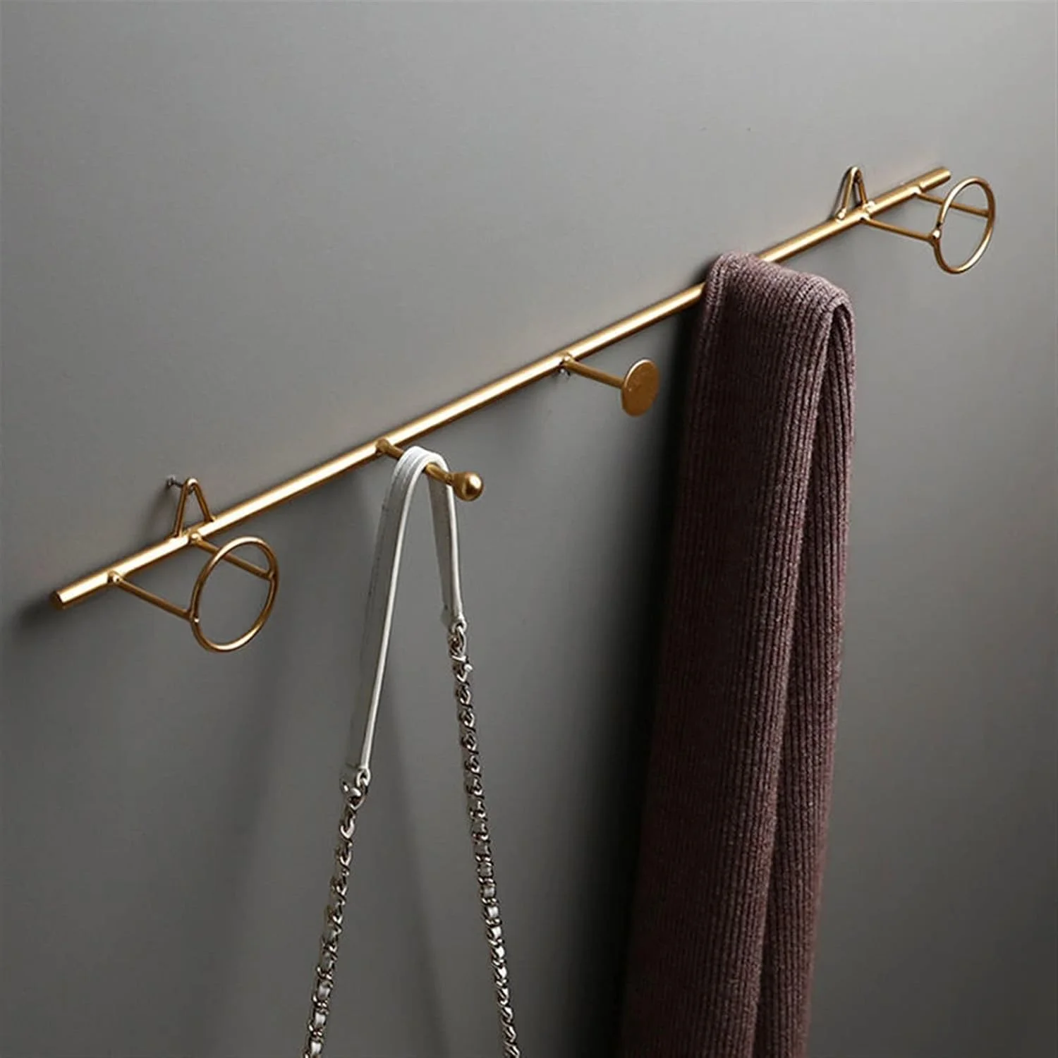 جالباسی ایستاده هنر آهنی، آویز لباس، راهرو، بالکن، دکوراسیون دیوار، آویز کلاه، کیف، قفسه سازمان دهنده وسایل متفرقه (Hortel)