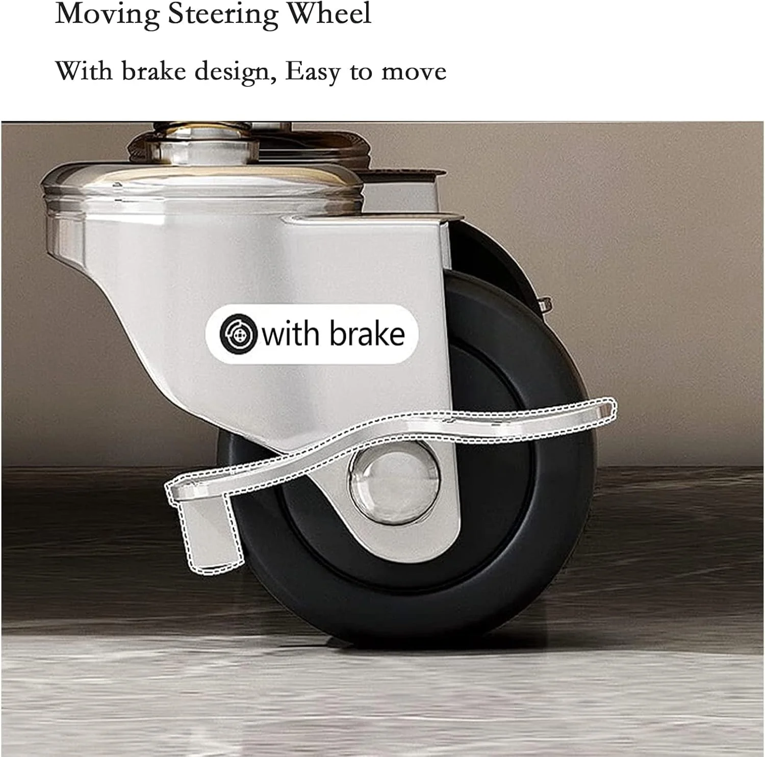 آویز لباس نیلی‌ین با سبد ذخیره‌سازی و 4 قلاب، رخت‌آویز فلزی ایستاده با چرخ اسکرول، رخت‌آویز متحرک مدرن برای کلاه/کیف/لباس/چتر (مشکی)…