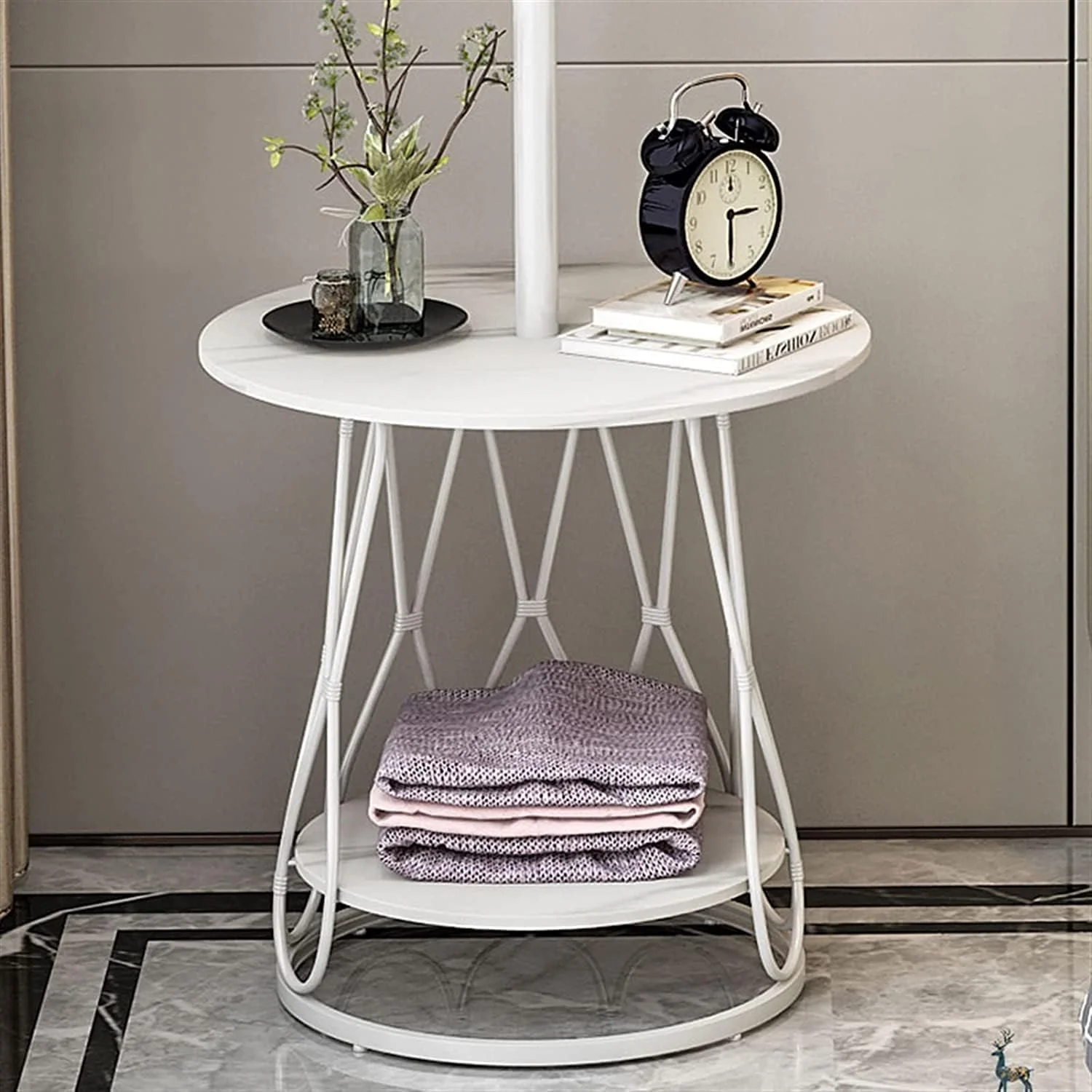 رخت آویز ایستاده با قفسه، فلزی، خلاقانه و کم جا، مناسب اتاق نشیمن، اتاق خواب، آویز لباس، کلاه، کیف دستی، ورودی منزل (مشکی - 40 * 175 سانتی متر) رخت آویز ایستاده با قفسه، فلزی، خلاقانه و کم جا، مناسب اتاق نشیمن، اتاق خواب، آویز لباس، کلاه، کیف دستی، ورودی منزل (مشکی - 40 * 175 سانتی متر)