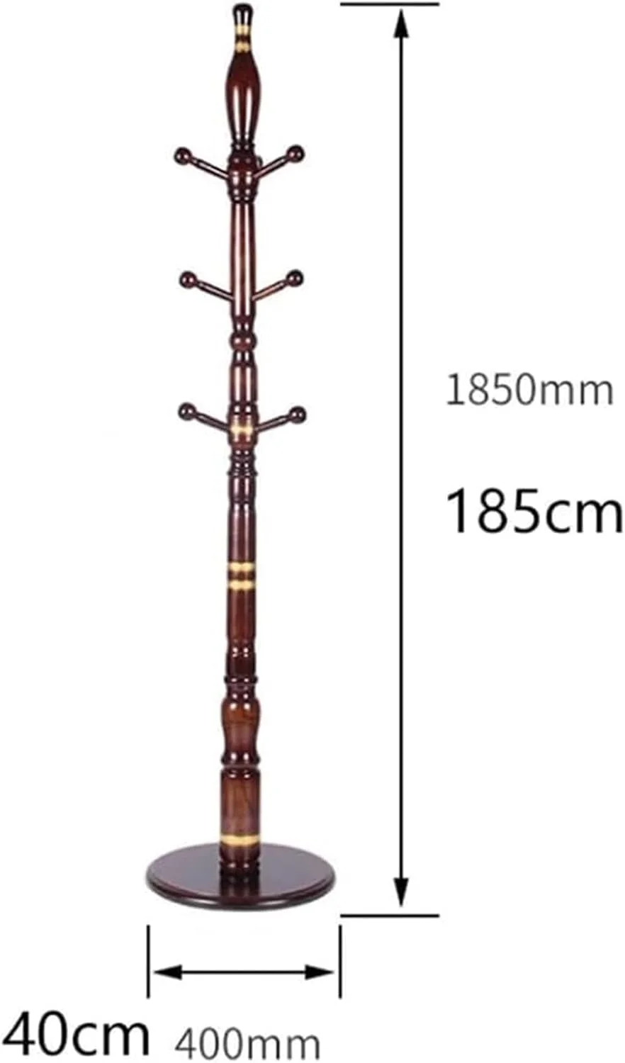 جالباسی ایستاده چوبی کم جا، جالباسی مینیمال رترو، قفسه ذخیره سازی دکور خانه برای لباس، کلاه، کیف، جالباسی ورودی (A-185cm) جالباسی ایستاده چوبی کم جا، جالباسی مینیمال رترو، قفسه ذخیره سازی دکور خانه برای لباس، کلاه، کیف، جالباسی ورودی (A-185cm)