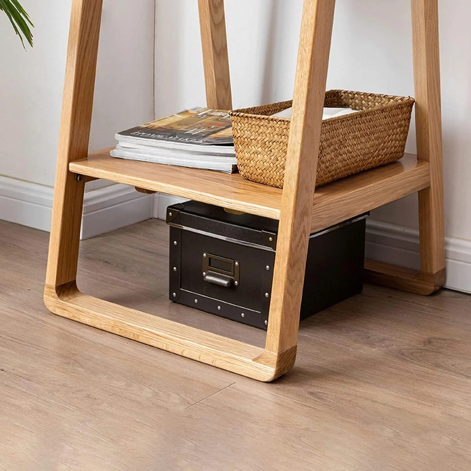 رخت آویز ایستاده با قفسه، صرفه جویی در فضا، چوبی و مقاوم، مناسب برای کلاه، لباس، وسایل تزئینی، اتاق و اداره (طبیعی - 54 * 50 * 150 سانتی متر) رخت آویز ایستاده با قفسه، صرفه جویی در فضا، چوبی و مقاوم، مناسب برای کلاه، لباس، وسایل تزئینی، اتاق و اداره (طبیعی - 54 * 50 * 150 سانتی متر)