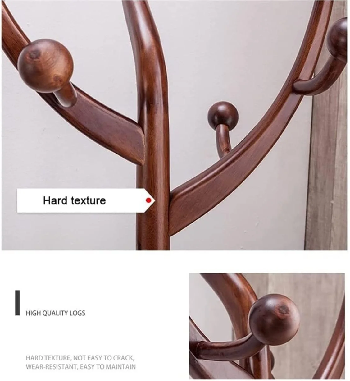 جالباسی ایستاده چوبی کم جا با آویز، آویز کلاه ایستاده، جالباسی در راهرو، جالباسی برای لباس، شال و روسری، استند لباس ورودی (رنگ بگونیا - 180 * 30 سانتی متر) جالباسی ایستاده چوبی کم جا با آویز، آویز کلاه ایستاده، جالباسی در راهرو، جالباسی برای لباس، شال و روسری، استند لباس ورودی (رنگ بگونیا - 180 * 30 سانتی متر)