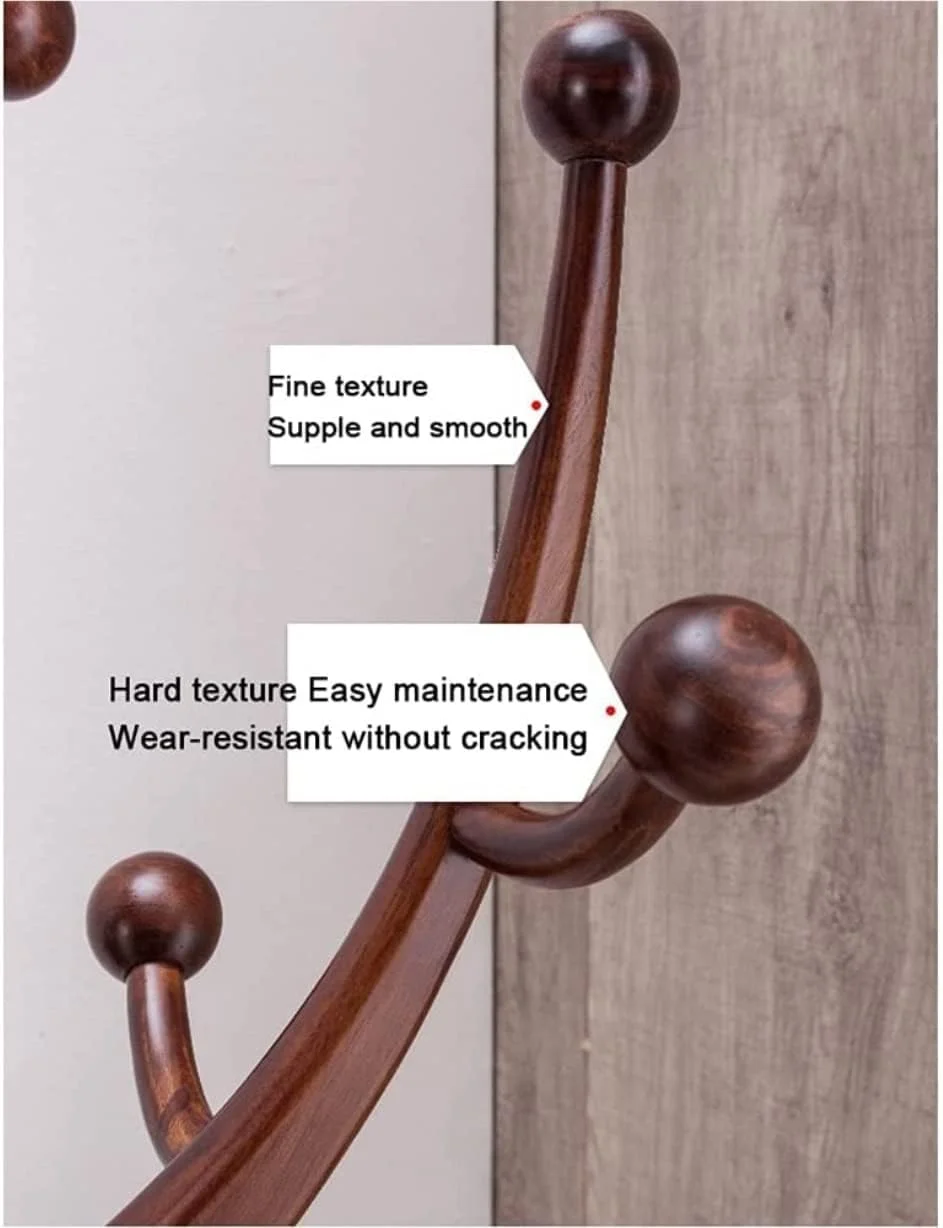 جالباسی ایستاده چوبی کم جا با آویز، آویز کلاه ایستاده، جالباسی در راهرو، جالباسی برای لباس، شال و روسری، استند لباس ورودی (رنگ بگونیا - 180 * 30 سانتی متر) جالباسی ایستاده چوبی کم جا با آویز، آویز کلاه ایستاده، جالباسی در راهرو، جالباسی برای لباس، شال و روسری، استند لباس ورودی (رنگ بگونیا - 180 * 30 سانتی متر)