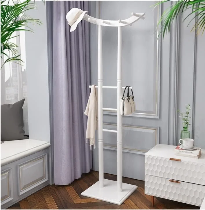 چوب لباسی ایستاده زمینی، صرفه جویی در فضا، چوب لباسی چوبی لاستیکی، جالباسی راهرو ورودی با قلاب و پایه مربعی برای کت، کلاه، جالباسی ورودی (B-40 * 167 سانتی متر) چوب لباسی ایستاده زمینی، صرفه جویی در فضا، چوب لباسی چوبی لاستیکی، جالباسی راهرو ورودی با قلاب و پایه مربعی برای کت، کلاه، جالباسی ورودی (B-40 * 167 سانتی متر)