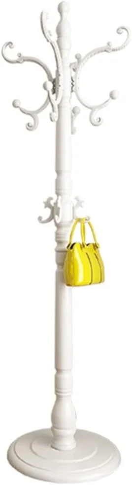 جالباسی ایستاده چوبی با طراحی سنتی و اشغال فضای کم، دارای ۸ آویز برای لباس، کلاه و ورودی منزل (B-195Cm*50Cm) جالباسی ایستاده چوبی با طراحی سنتی و اشغال فضای کم، دارای ۸ آویز برای لباس، کلاه و ورودی منزل (B-195Cm*50Cm)