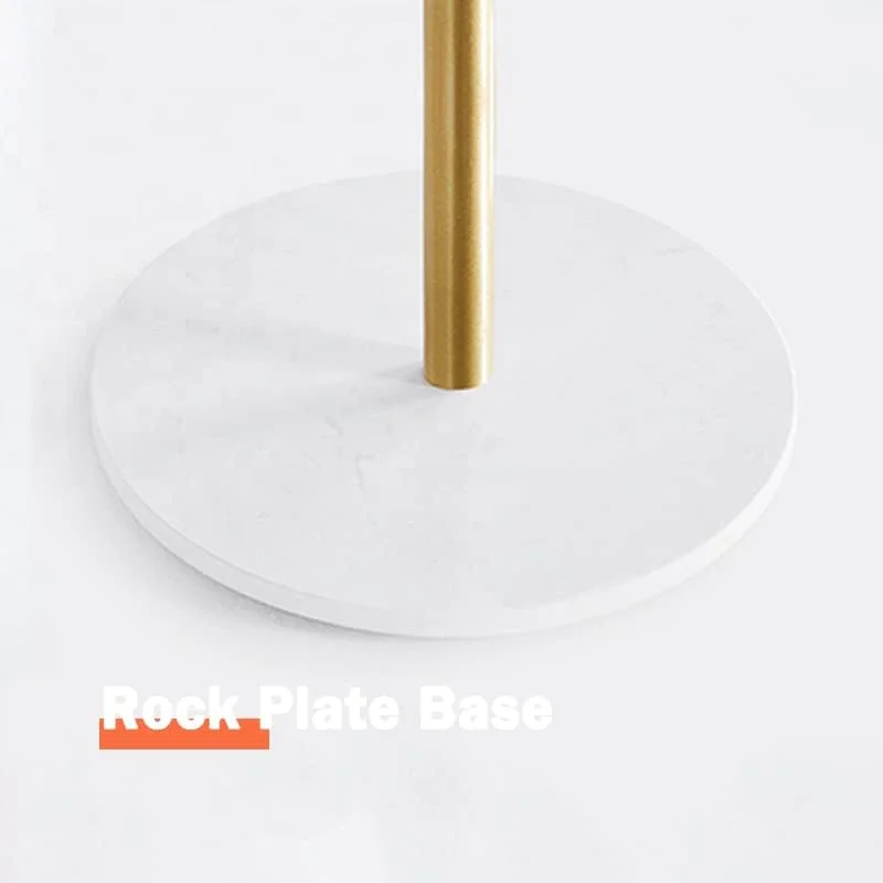 جالباسی فلزی ایستاده TIMICARE، آویز لباس و استند جالباسی، سازمان دهنده ورودی برای لباس، شال، کوله پشتی، چتر (گرد)