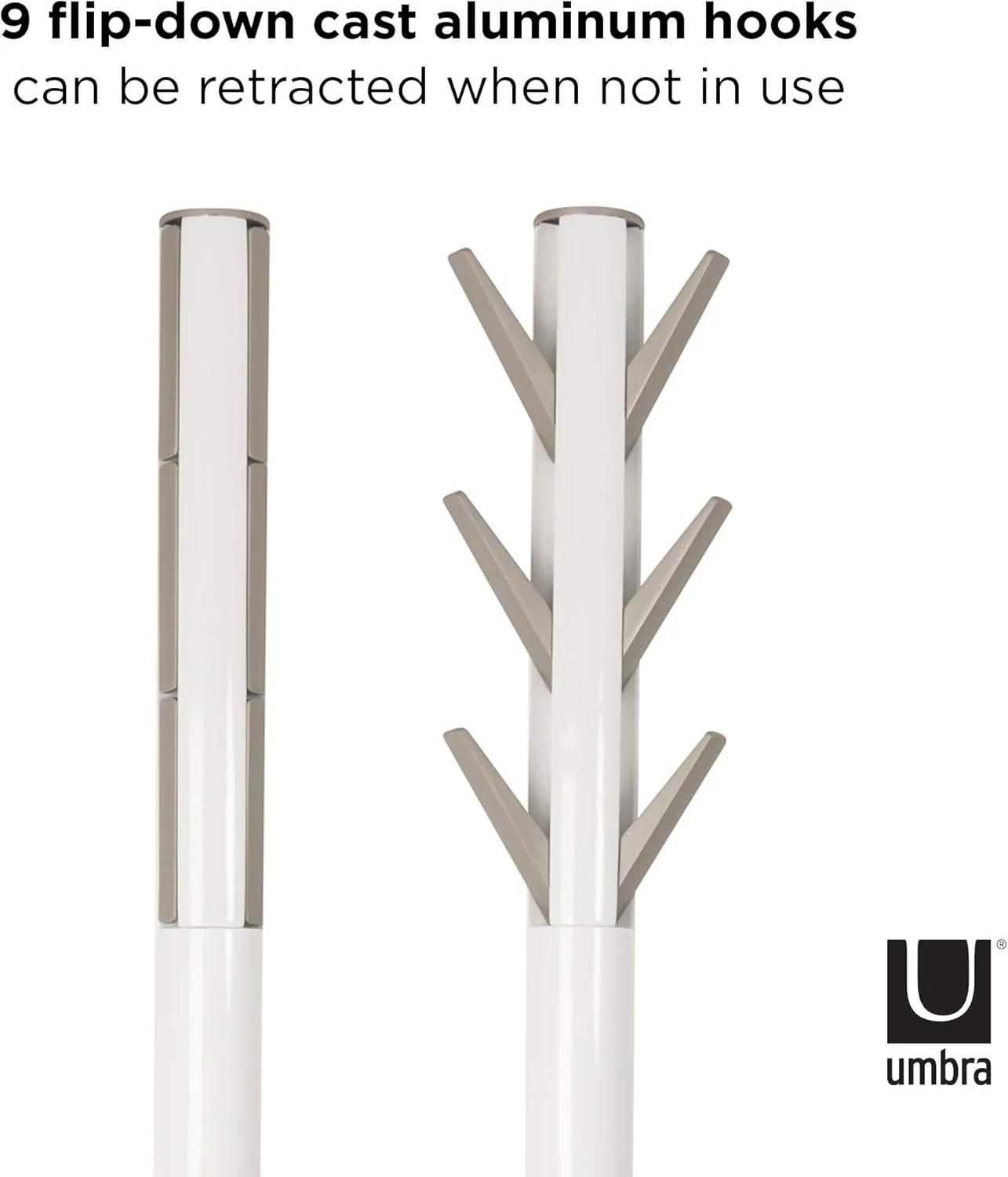 چوب لباسی ایستاده آمبرا مدل FLAPPER، مناسب برای ورودی منزل چوب لباسی ایستاده آمبرا مدل FLAPPER، مناسب برای ورودی منزل