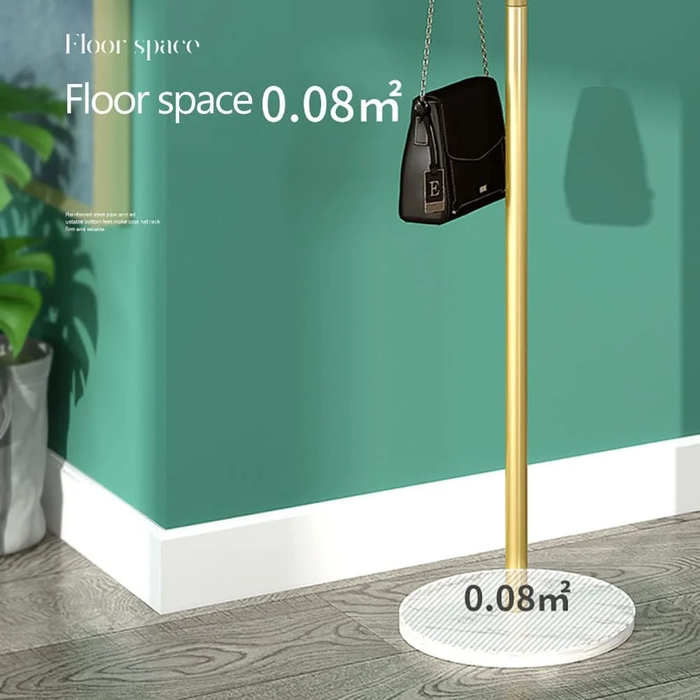 رخت آویز ایستاده، آویز کلاه، رخت آویز فلزی، پایه آویز قلاب دار برای لباس، کلاه، شال، ایستاده روی زمین برای اتاق خواب، مونتاژ آسان، پایه درختی (گرد، سفید) رخت آویز ایستاده، آویز کلاه، رخت آویز فلزی، پایه آویز قلاب دار برای لباس، کلاه، شال، ایستاده روی زمین برای اتاق خواب، مونتاژ آسان، پایه درختی (گرد، سفید)