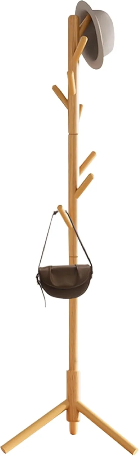 چوب لباسی ایستاده چوبی Uoexziyi، چوب لباسی مستقل با 8 آویز، 175 سانتی متر | 69 اینچ، چوب لباسی درختی با 3 اندازه قابل تنظیم برای اتاق خواب، راهرو، دفتر (طبیعی) چوب لباسی ایستاده چوبی Uoexziyi، چوب لباسی مستقل با 8 آویز، 175 سانتی متر | 69 اینچ، چوب لباسی درختی با 3 اندازه قابل تنظیم برای اتاق خواب، راهرو، دفتر (طبیعی)