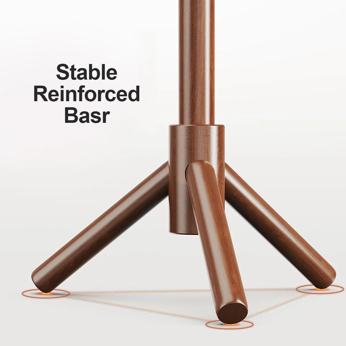 چوب لباسی ایستاده چوبی، 8 آویز، مناسب برای ورودی راهرو، قابل استفاده در اتاق خواب، نشیمن، اداره برای آویزان کردن لباس، کلاه، کیف (قهوه ای) چوب لباسی ایستاده چوبی، 8 آویز، مناسب برای ورودی راهرو، قابل استفاده در اتاق خواب، نشیمن، اداره برای آویزان کردن لباس، کلاه، کیف (قهوه ای)