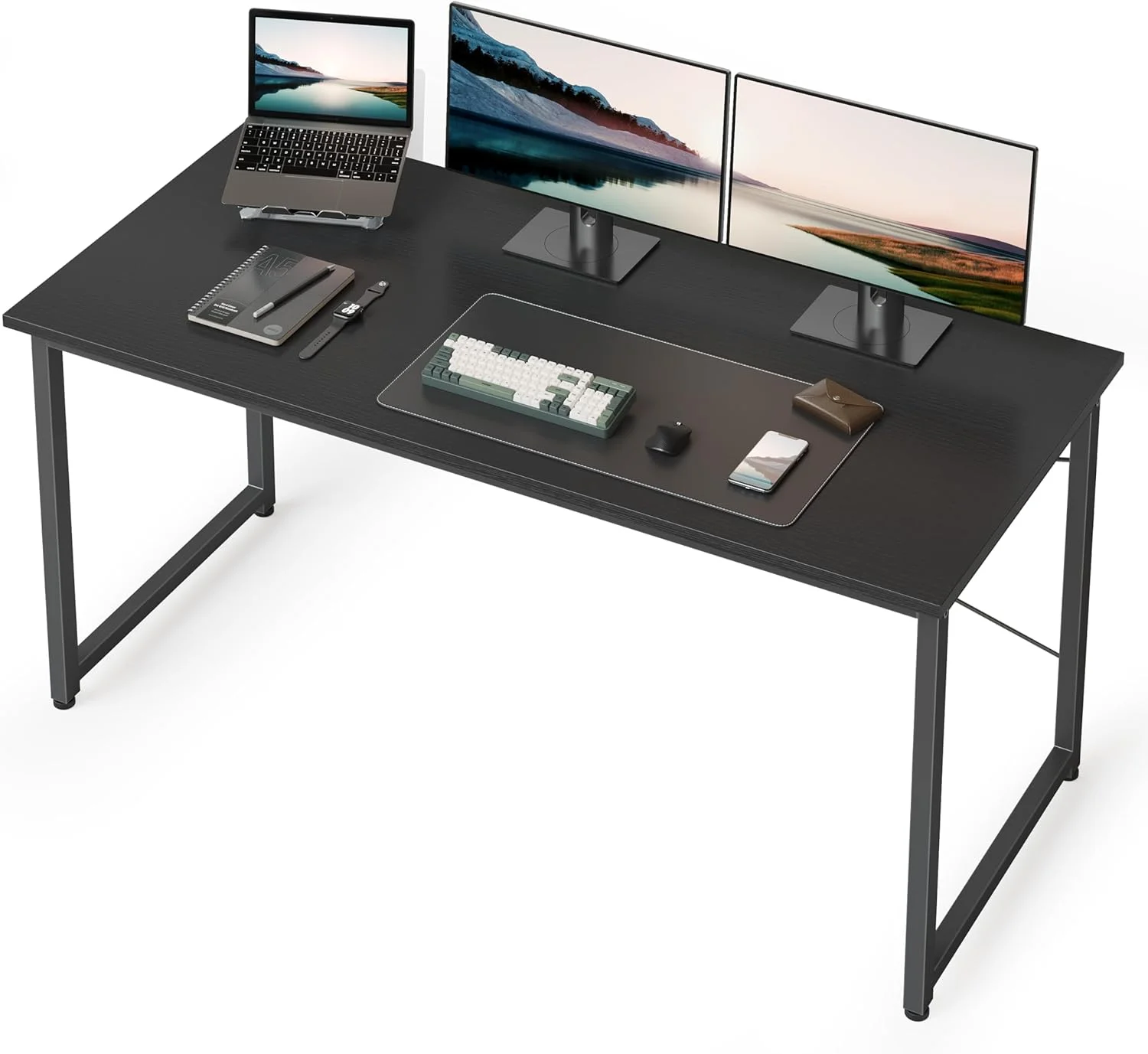 میز کامپیوتر کیوبیکر، میز کوچک اداری خانگی 120 سانتیمتری برای فضاهای کوچک، سبک مدرن و ساده برای خانه، اداره، مطالعه، نوشتن، مشکی میز کامپیوتر کیوبیکر، میز کوچک اداری خانگی 120 سانتیمتری برای فضاهای کوچک، سبک مدرن و ساده برای خانه، اداره، مطالعه، نوشتن، مشکی