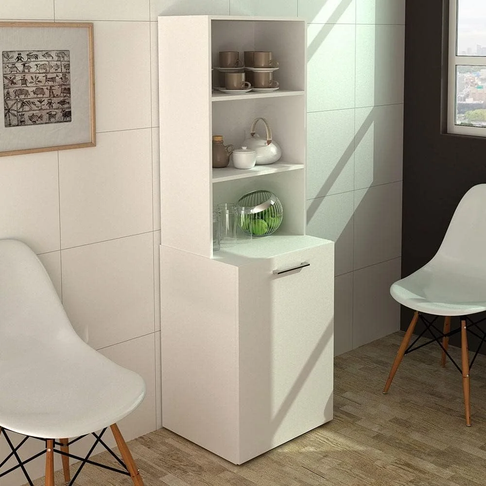 میز کامپیوتر ایوانا Danube Home | میز کار ایستگاه کاری اداری مدرن PC لپ تاپ گیمینگ | میز مطالعه چوبی برای خانه، دفتر کار L 54 x W 46.8 x H 168.4 سانتی متر - سفید میز کامپیوتر ایوانا Danube Home | میز کار ایستگاه کاری اداری مدرن PC لپ تاپ گیمینگ | میز مطالعه چوبی برای خانه، دفتر کار L 54 x W 46.8 x H 168.4 سانتی متر - سفید