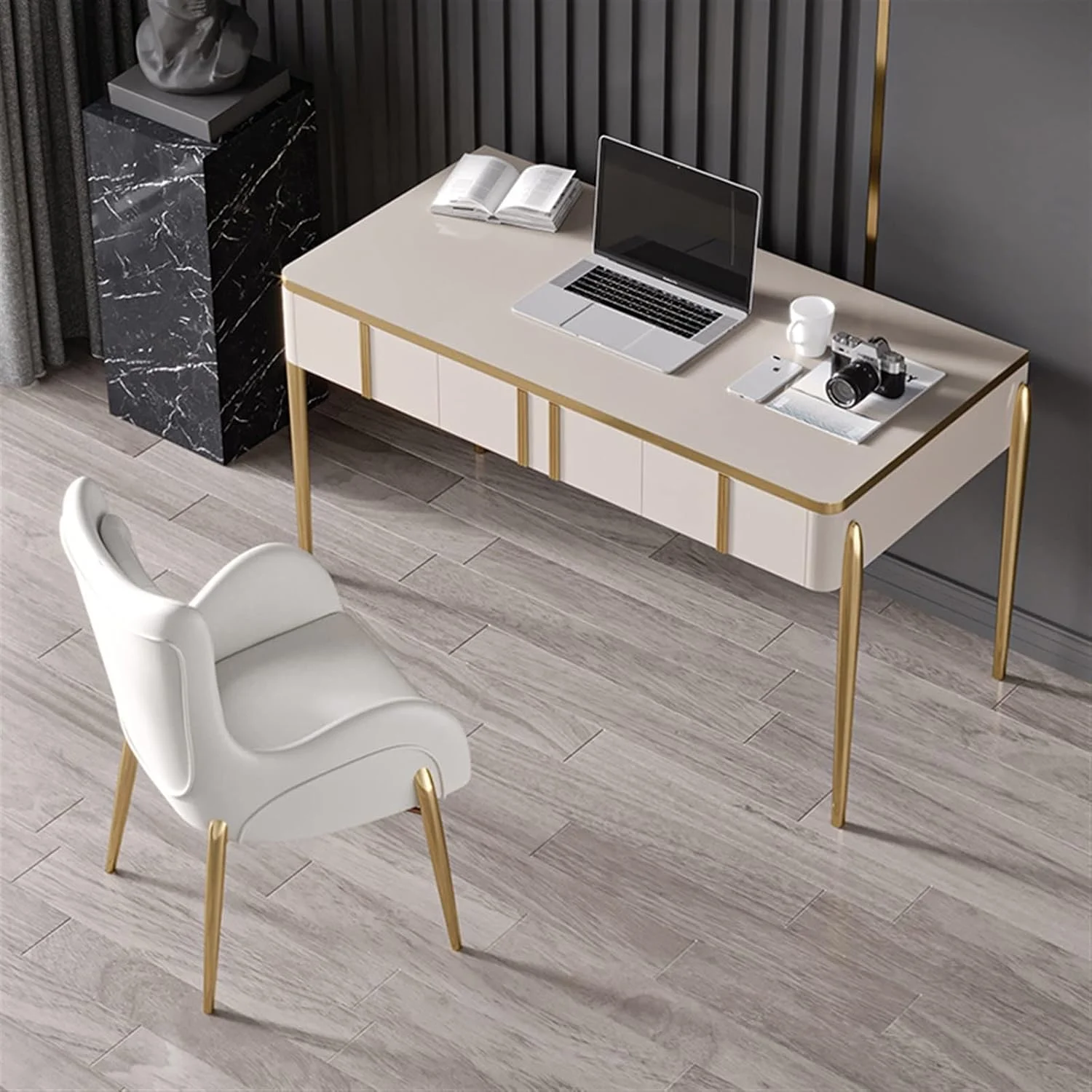 میز کار ZKSKOX، میز خانگی، میز اتاق خواب، میز کامپیوتر اتاق، میز مطالعه کوچک خانوادگی میز کار ZKSKOX، میز خانگی، میز اتاق خواب، میز کامپیوتر اتاق، میز مطالعه کوچک خانوادگی