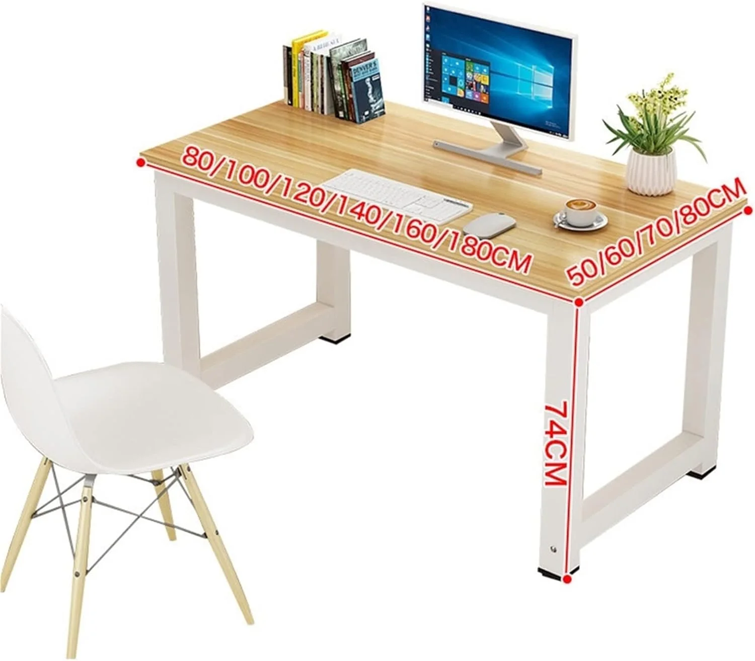 میز کامپیوتر ZKSKOX، میز کار، مناسب اتاق خواب منزل، میز اداری ساده، میز دانش آموزی، میز مطالعه میز کامپیوتر ZKSKOX، میز کار، مناسب اتاق خواب منزل، میز اداری ساده، میز دانش آموزی، میز مطالعه