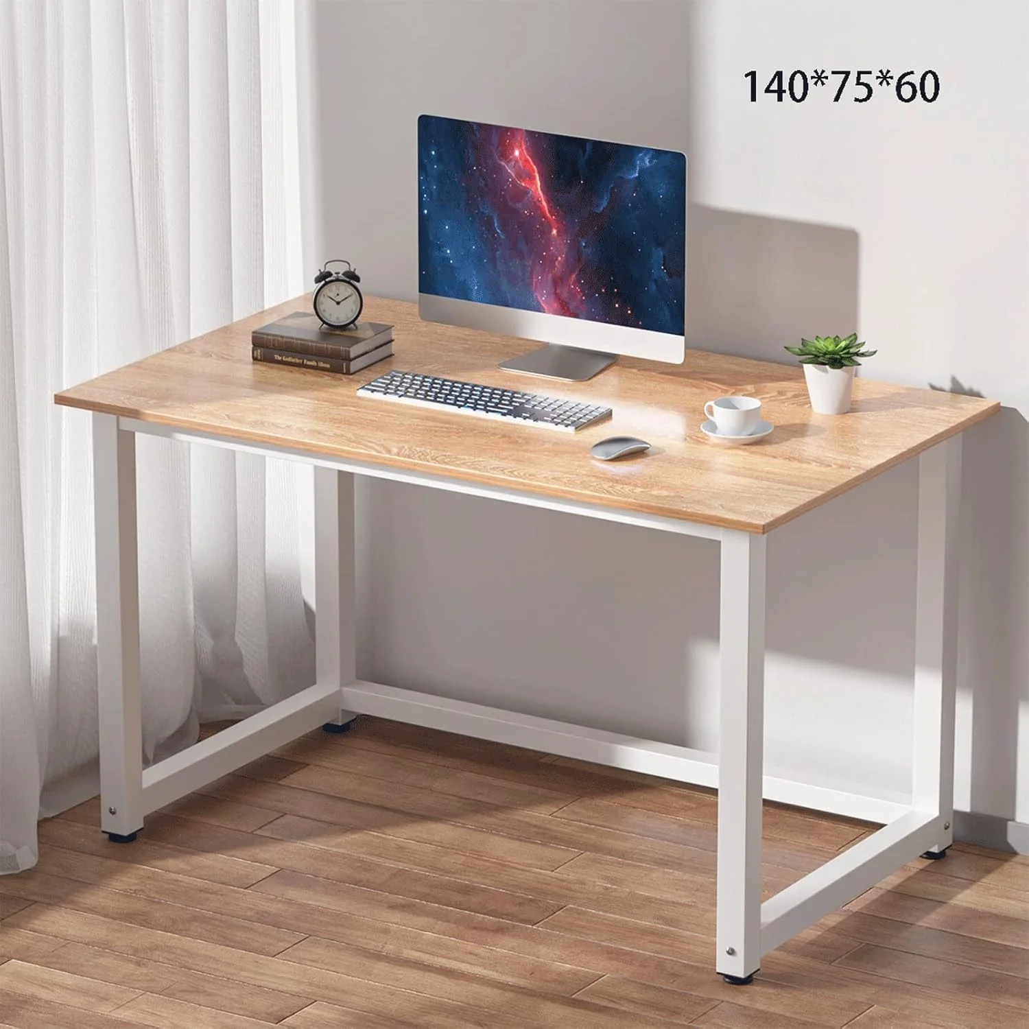 میز کار ZKSKOX، میز اداری، میز کامپیوتر، میز لپ تاپ، میز مطالعه، قاب فولادی فلزی، مونتاژ آسان، ایستگاه کاری دفتر کار خانگی میز کار ZKSKOX، میز اداری، میز کامپیوتر، میز لپ تاپ، میز مطالعه، قاب فولادی فلزی، مونتاژ آسان، ایستگاه کاری دفتر کار خانگی