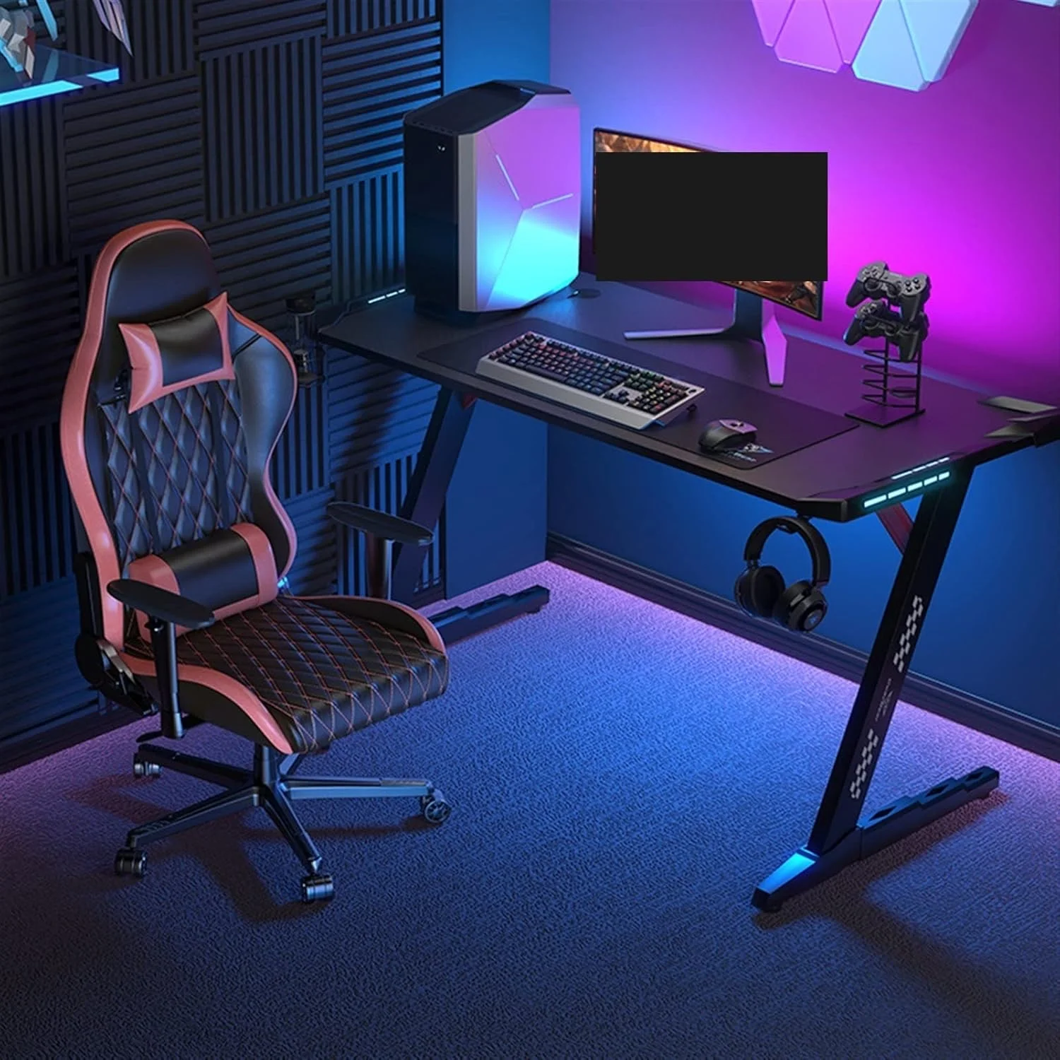 میز کار، میز کامپیوتر، میز تحریر حرفه ای خانگی، مناسب اتاق خواب، میز و صندلی گیمینگ میز کار، میز کامپیوتر، میز تحریر حرفه ای خانگی، مناسب اتاق خواب، میز و صندلی گیمینگ