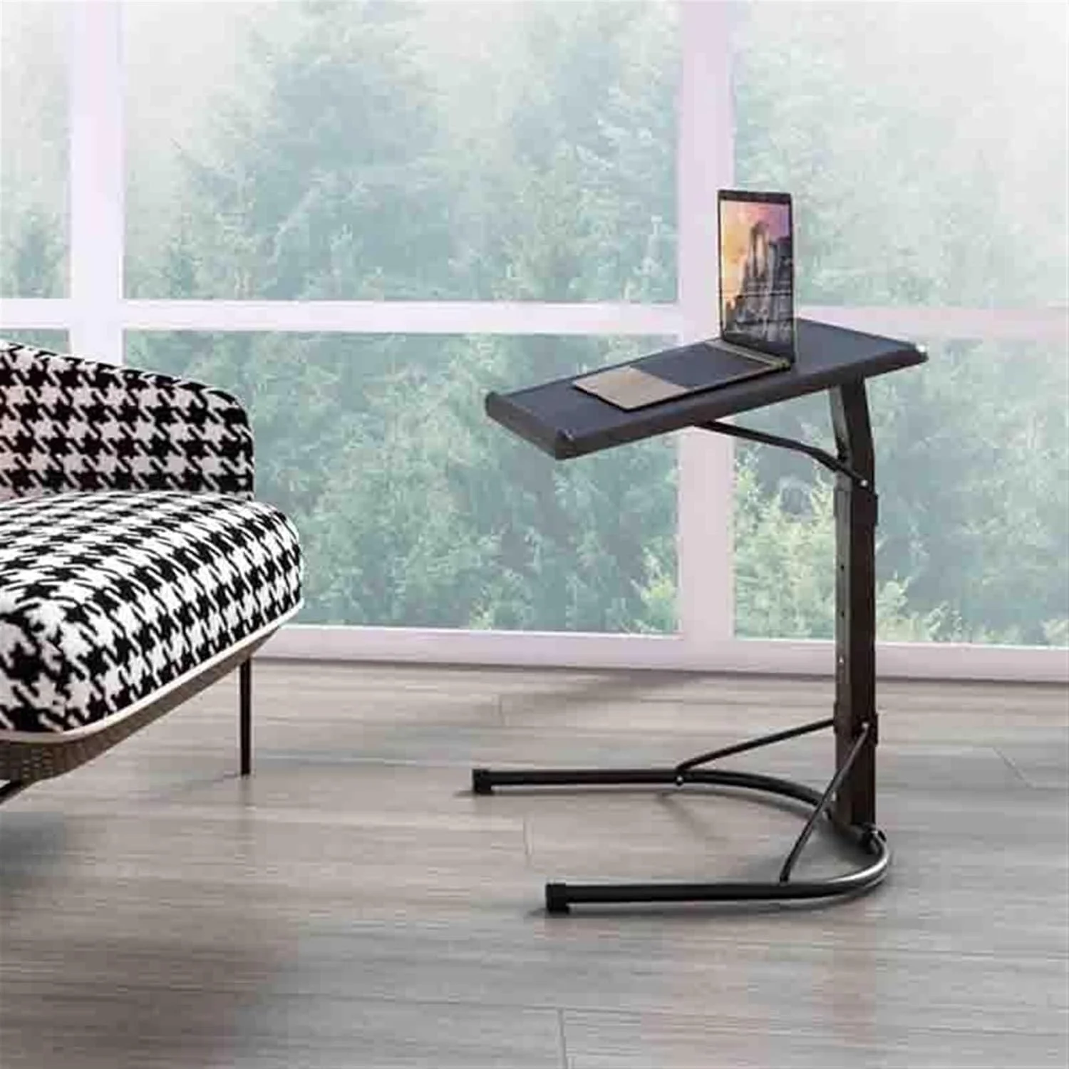 میز لپ تاپ ZKSKOX، میز کامپیوتر، میز متحرک، میز تاشو با قابلیت تنظیم ارتفاع، میز مبل، میز کنار تخت