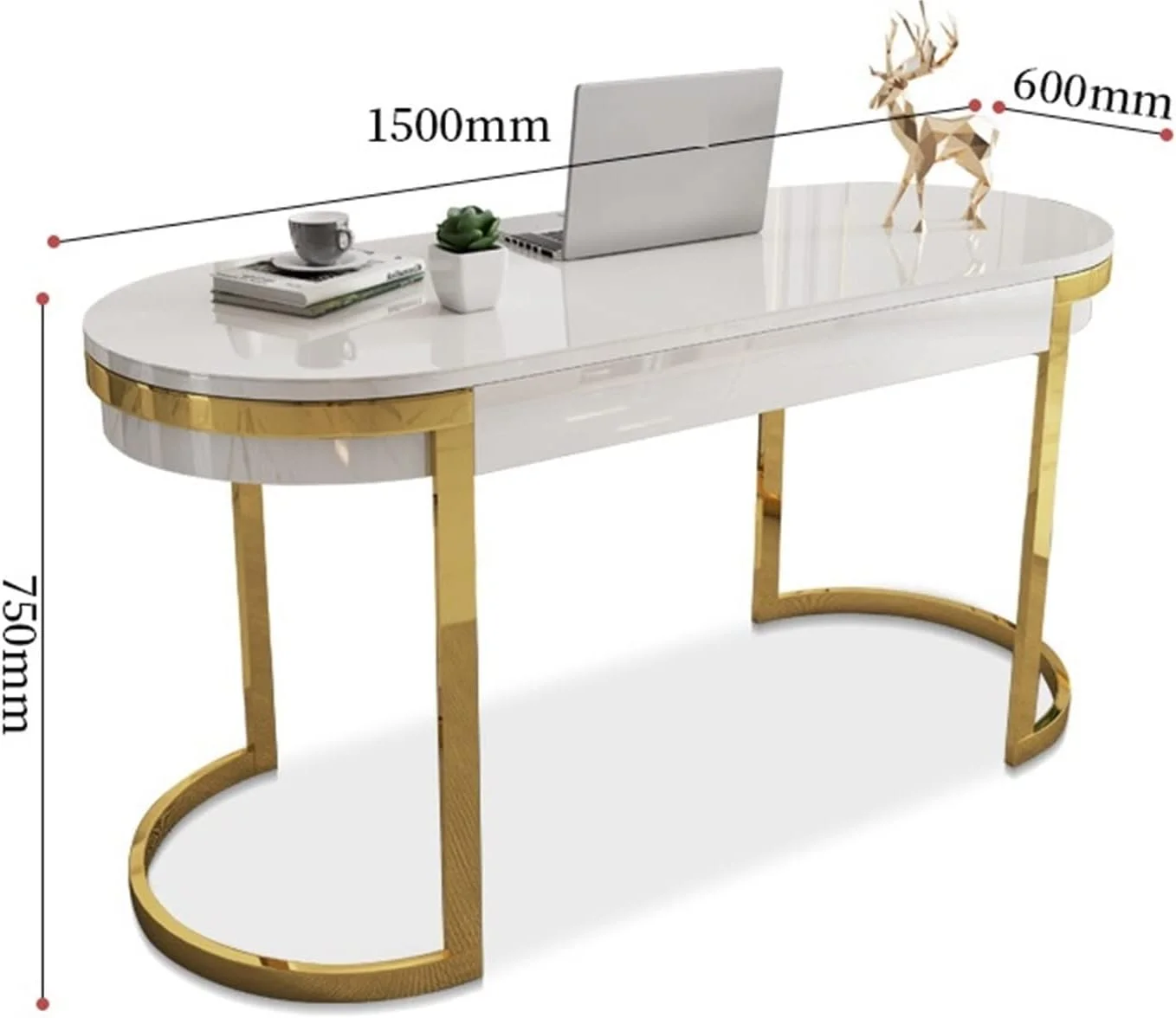 میز کار لوکس سنگی، میز کامپیوتر مرمر، طراحی مینیمالیستی اورجینال، میز خانگی با کیفیت