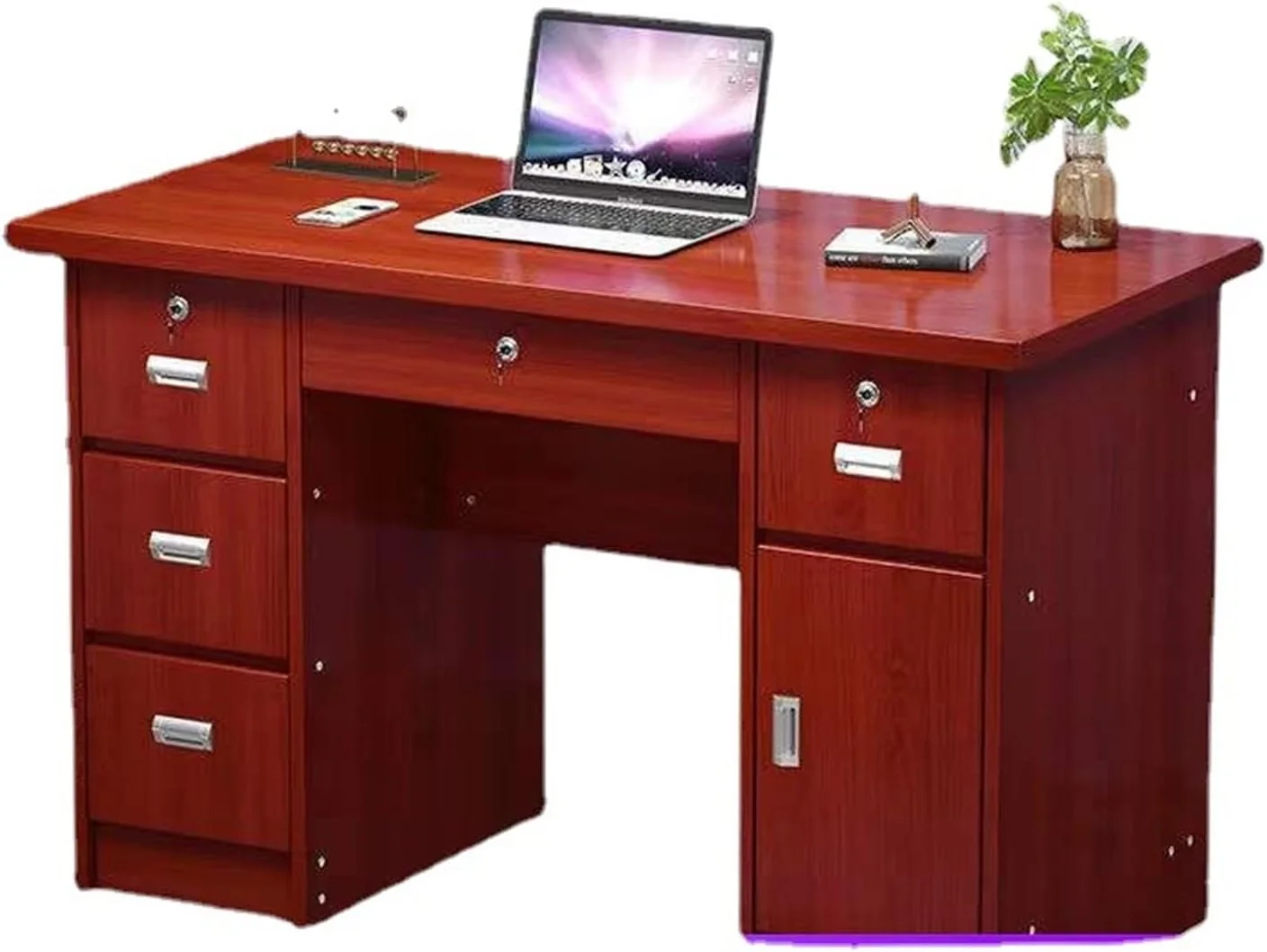 میز کار ZKSKOX، میز کامپیوتر، میز خانگی، میز مطالعه دانشجویی، میز خوابگاهی با کشو