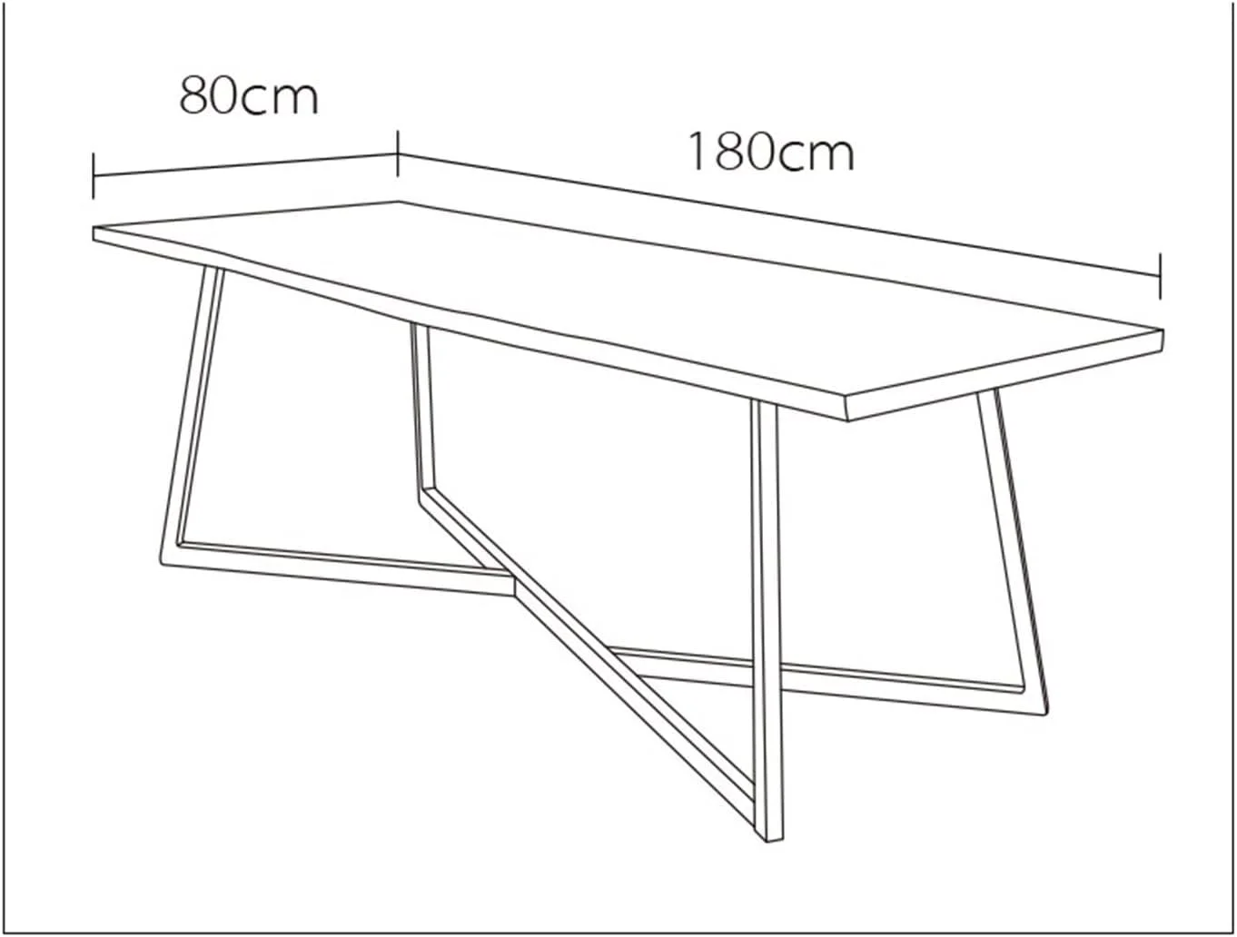 میز کار، میز کامپیوتر ساده چوب جامد، سبک صنعتی чердак، میز کنفرانس بزرگ نواری، میز بلند