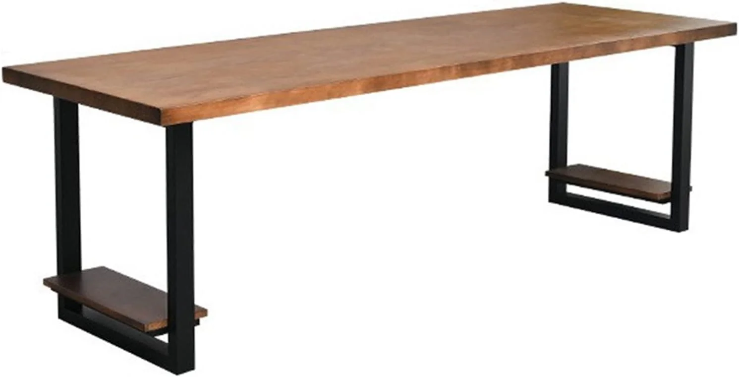 میز کار ZKSKOX، میز کامپیوتر، میز و صندلی اتاق خواب منزل، میز مطالعه دوبل، میز بلند کنار دیوار