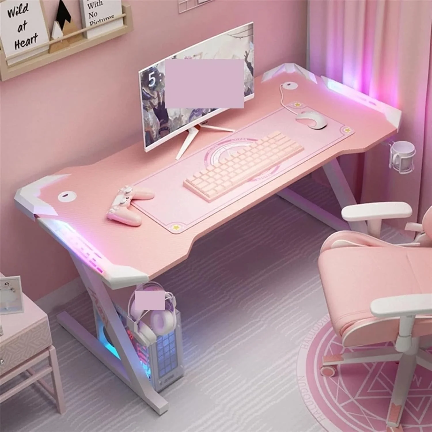 میز کار، میز و صندلی گیمینگ، میز بازی خانگی، میز کامپیوتر، میز اداری