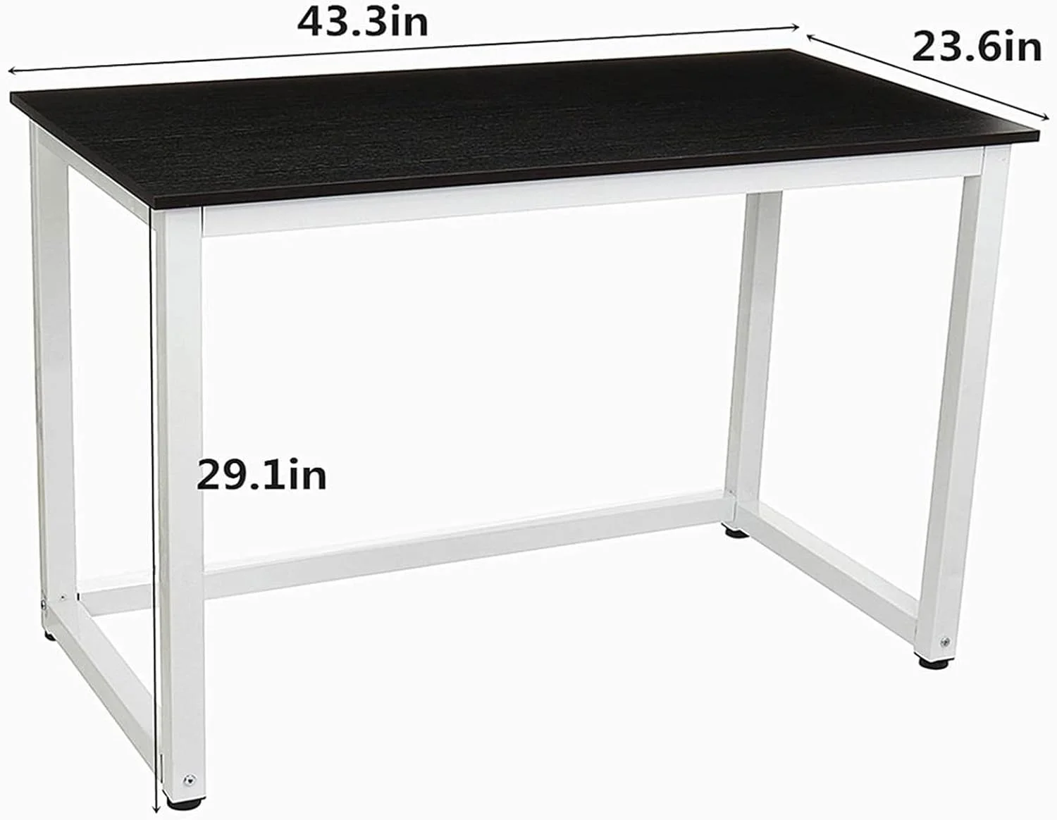 میز کار ZKSKOX، میز کامپیوتر ساده، نصب آسان، میز لپ تاپ، میز تحریر اداری، ایستگاه کاری اداری خانگی