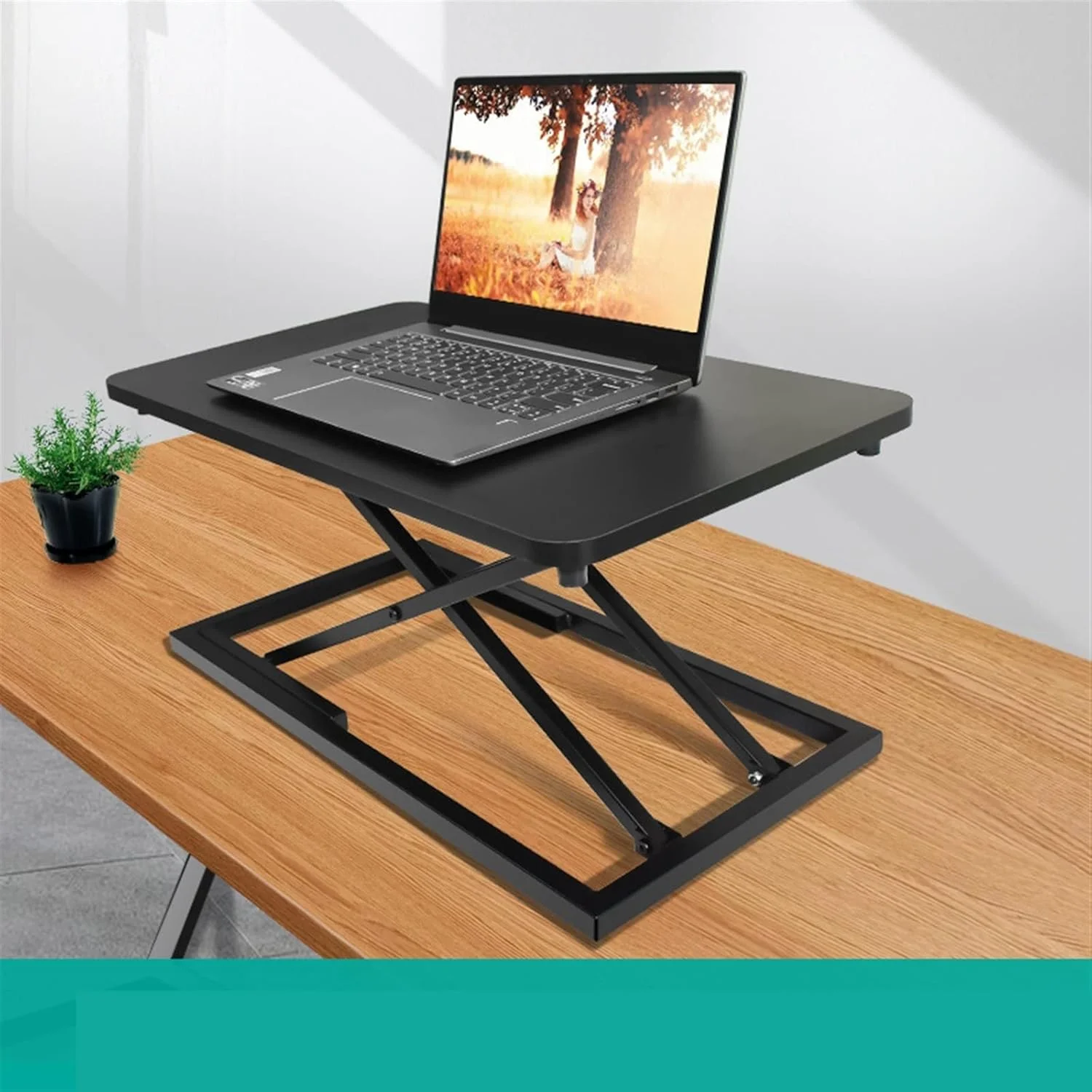 میز کار ZKSKOX، میز ایستاده، میز بالابر اداری، براکت پنوماتیک رومیزی برای کامپیوتر و لپ تاپ میز کار ZKSKOX، میز ایستاده، میز بالابر اداری، براکت پنوماتیک رومیزی برای کامپیوتر و لپ تاپ