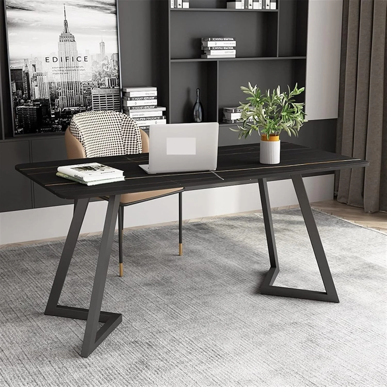 میز کار، میز اتاق خواب، میز کامپیوتر طرح سنگ مرمر، میز کار خانگی میز کار، میز اتاق خواب، میز کامپیوتر طرح سنگ مرمر، میز کار خانگی