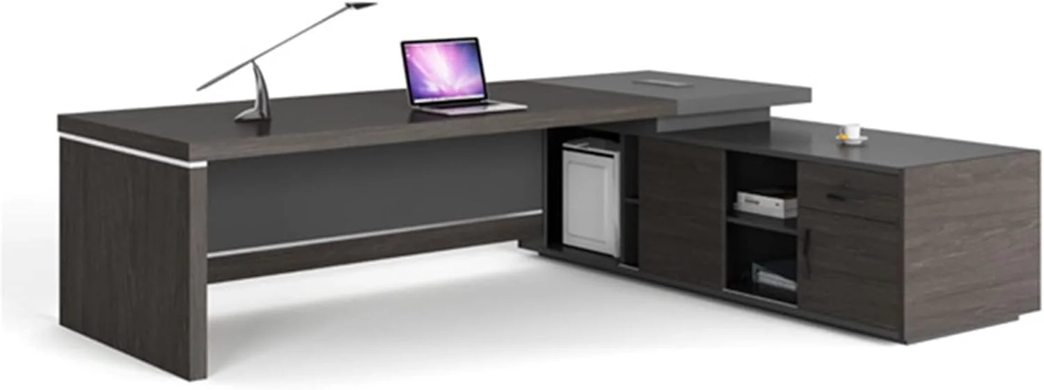 میز کار ZKSKOX، میز اداری رئیس، میز مدیر، میز کامپیوتر و ترکیب صندلی، تغییر رویه تک میز میز کار ZKSKOX، میز اداری رئیس، میز مدیر، میز کامپیوتر و ترکیب صندلی، تغییر رویه تک میز