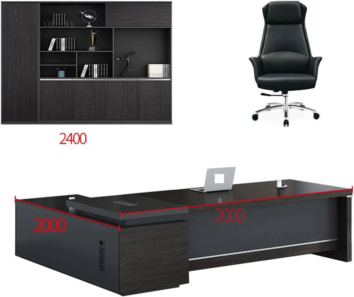 میز کار ZKSKOX، میز اداری رئیس، میز مدیر، میز کامپیوتر و ترکیب صندلی، تغییر رویه تک میز میز کار ZKSKOX، میز اداری رئیس، میز مدیر، میز کامپیوتر و ترکیب صندلی، تغییر رویه تک میز