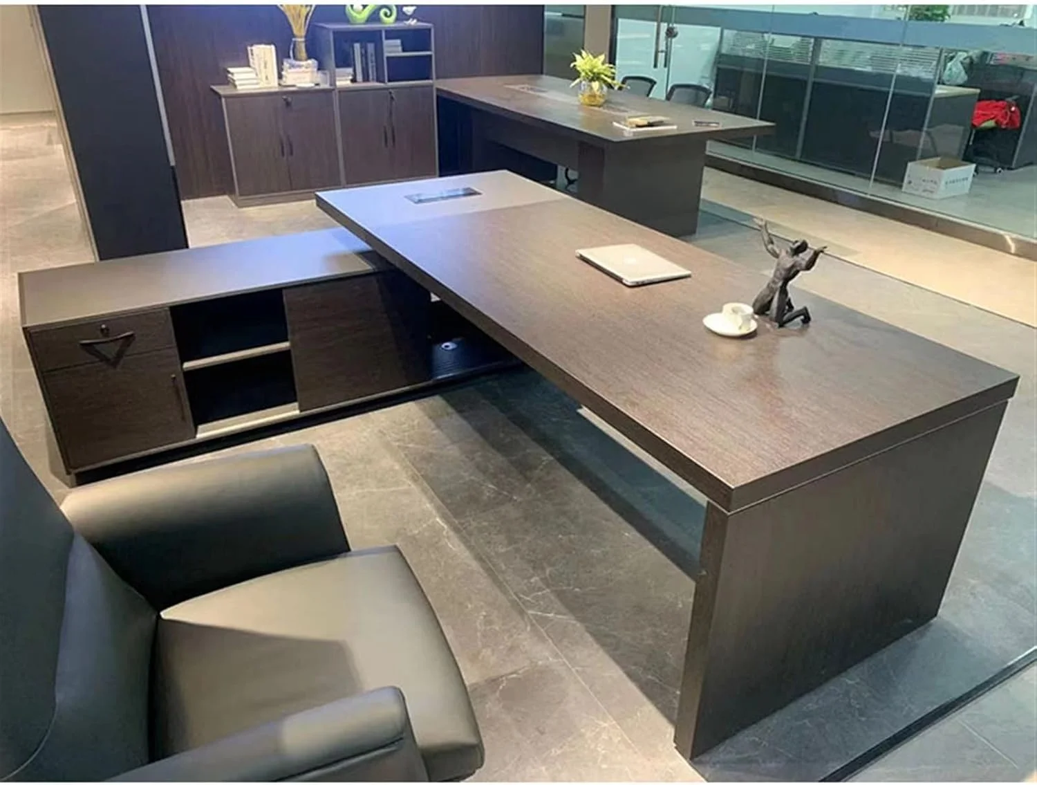 میز کار ZKSKOX، میز اداری رئیس، میز مدیر، میز کامپیوتر و ترکیب صندلی، تغییر رویه تک میز میز کار ZKSKOX، میز اداری رئیس، میز مدیر، میز کامپیوتر و ترکیب صندلی، تغییر رویه تک میز