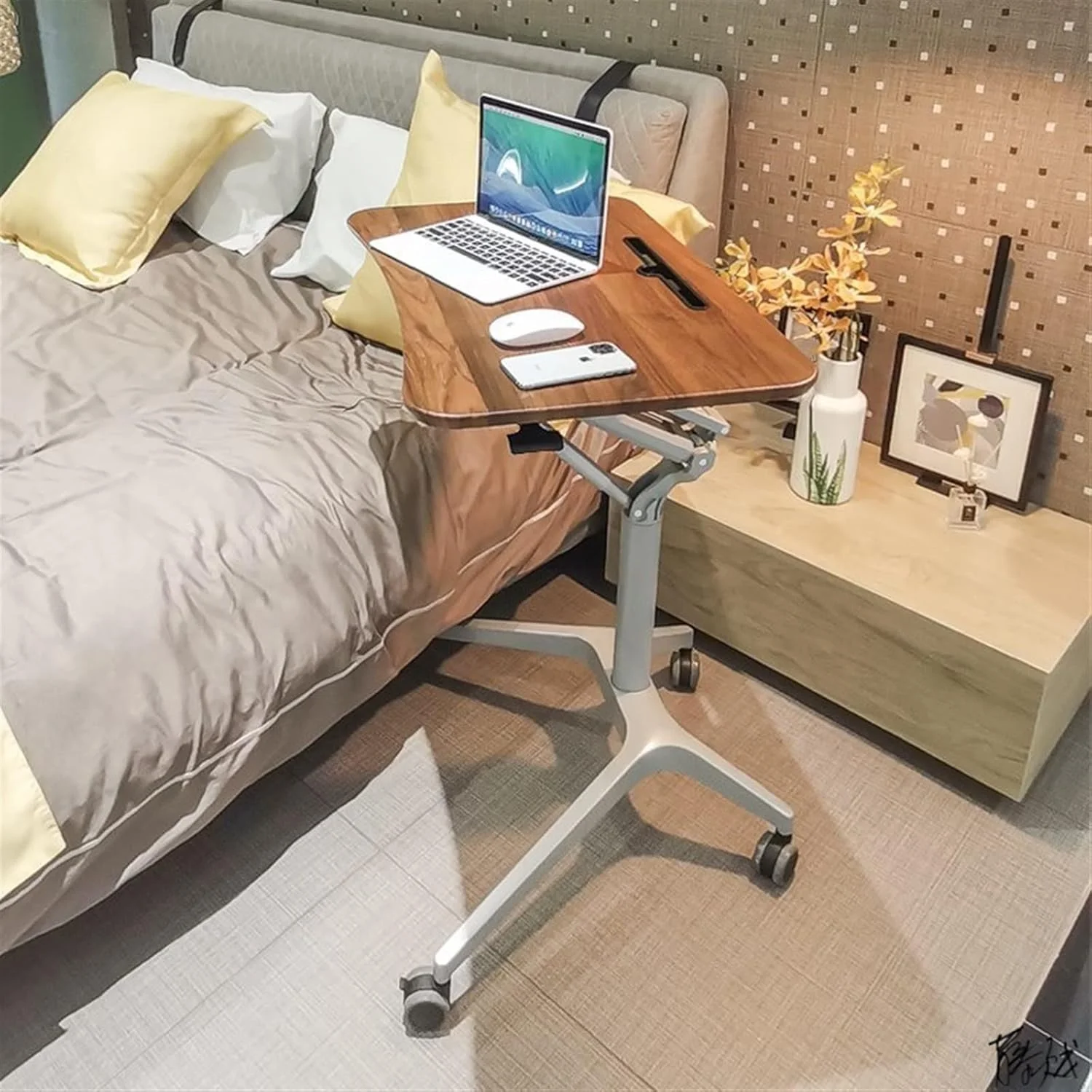 میز کار تاشو ZKSKOX، میز کامپیوتر، پنوماتیک، پلتفرم متحرک، ایستاده، مناسب افراد کم حوصله، کنار تخت، اتوماتیک میز کار تاشو ZKSKOX، میز کامپیوتر، پنوماتیک، پلتفرم متحرک، ایستاده، مناسب افراد کم حوصله، کنار تخت، اتوماتیک