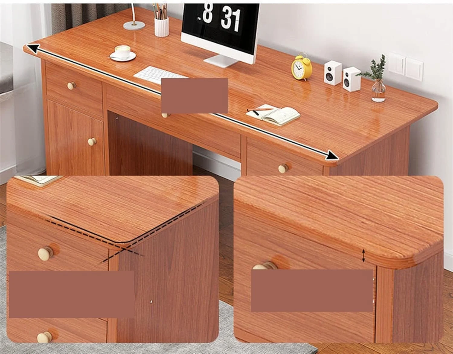 میز کار، میز کامپیوتر مناسب اتاق خواب کوچک دانش آموزی برای مطالعه