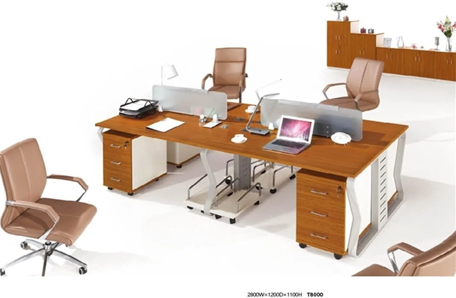 میز کار، میز کارمندی، ترکیب میز کامپیوتر و صندلی، مناسب برای ۲ نفر، دارای جداکننده فضا میز کار، میز کارمندی، ترکیب میز کامپیوتر و صندلی، مناسب برای ۲ نفر، دارای جداکننده فضا