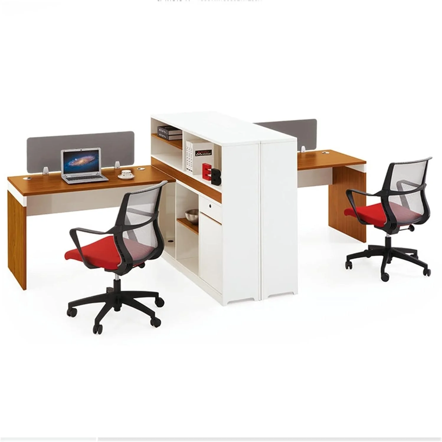 میز کار، میز کارمندی، ترکیب میز کامپیوتر و صندلی، مناسب برای ۲ نفر، دارای جداکننده فضا میز کار، میز کارمندی، ترکیب میز کامپیوتر و صندلی، مناسب برای ۲ نفر، دارای جداکننده فضا