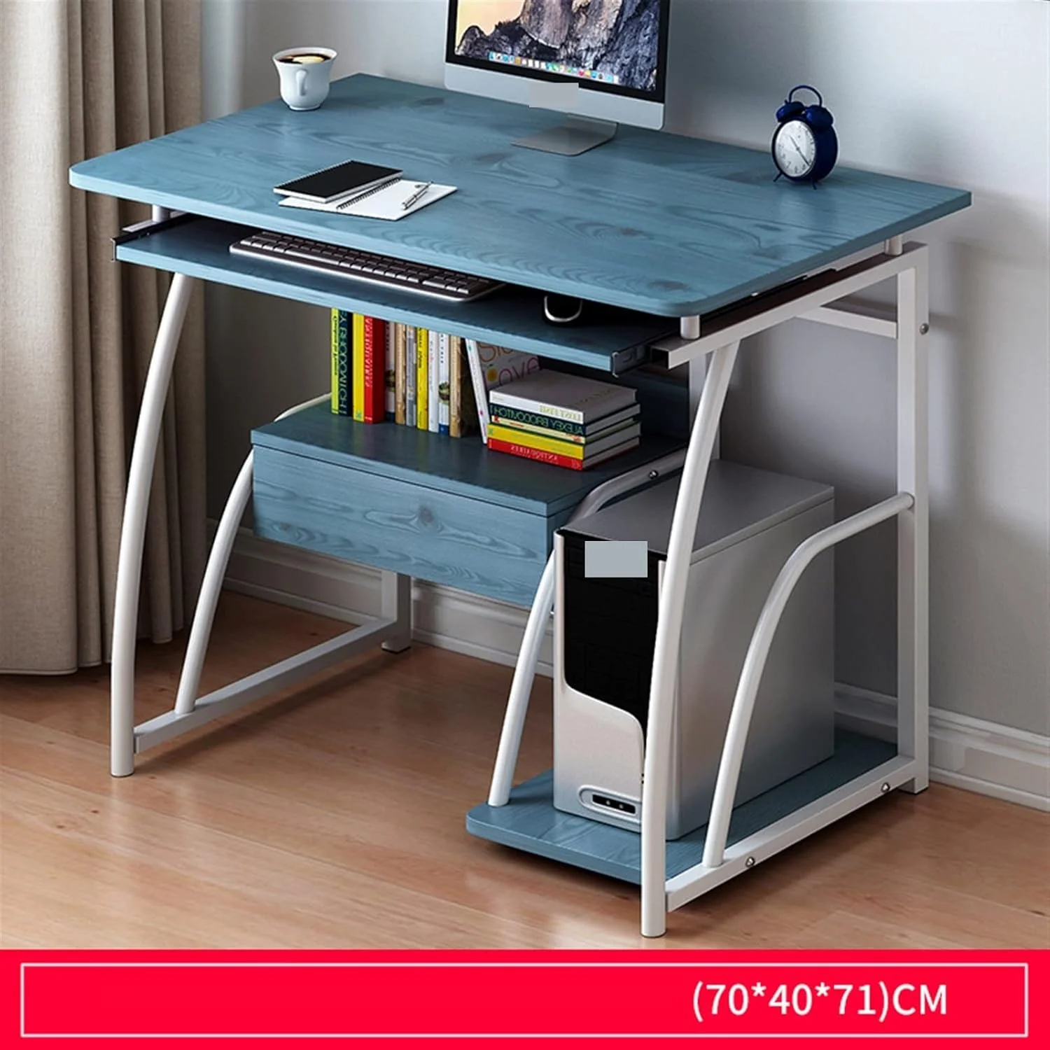 میز کار ZKSKOX، میز کامپیوتر، مطالعه، منزل، نوشتن، اداری