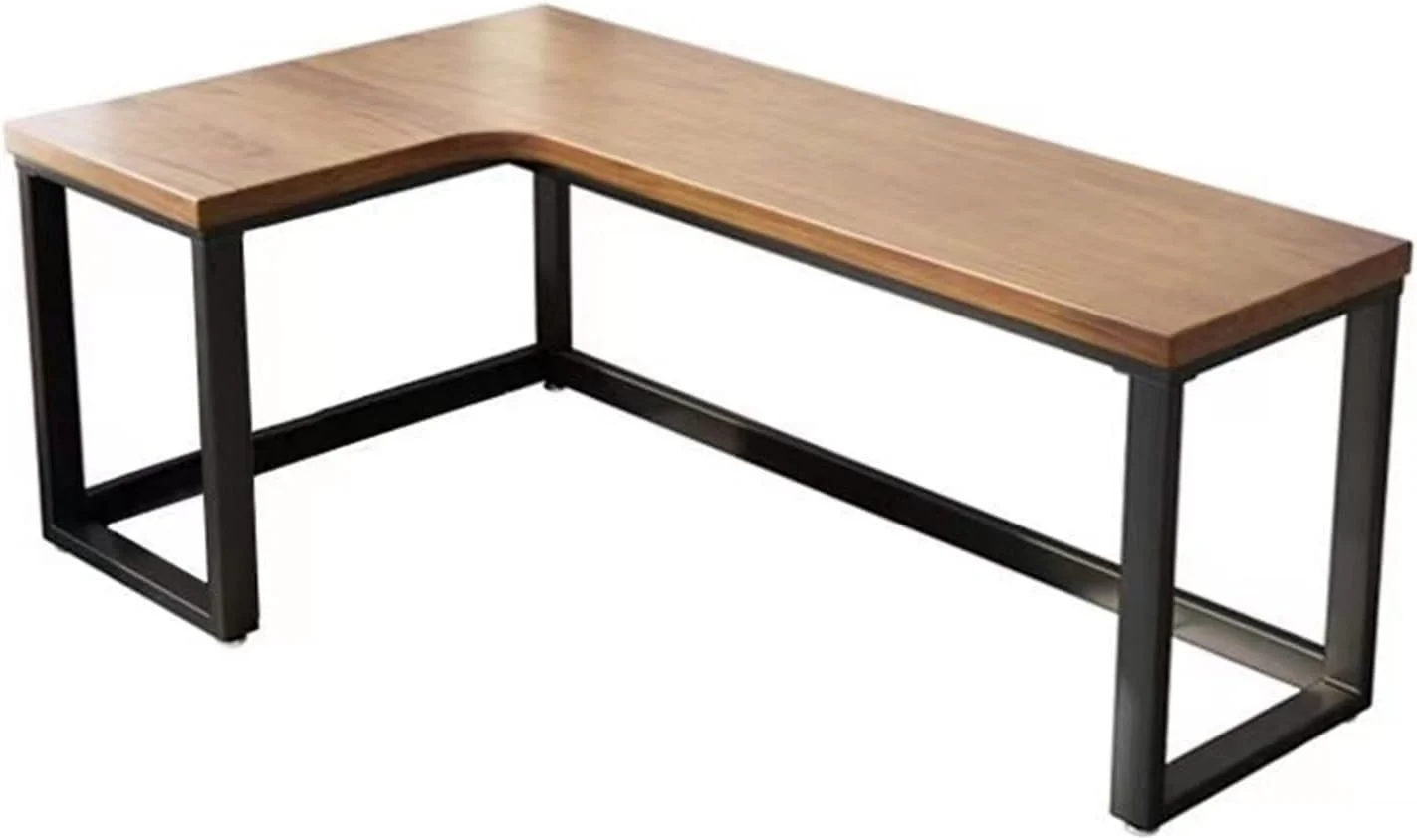 میز کار ZKSKOX، میز گوشه ای کوچک، ترکیب میز تحریر و قفسه کتاب، مناسب کامپیوتر، میز مطالعه اداری