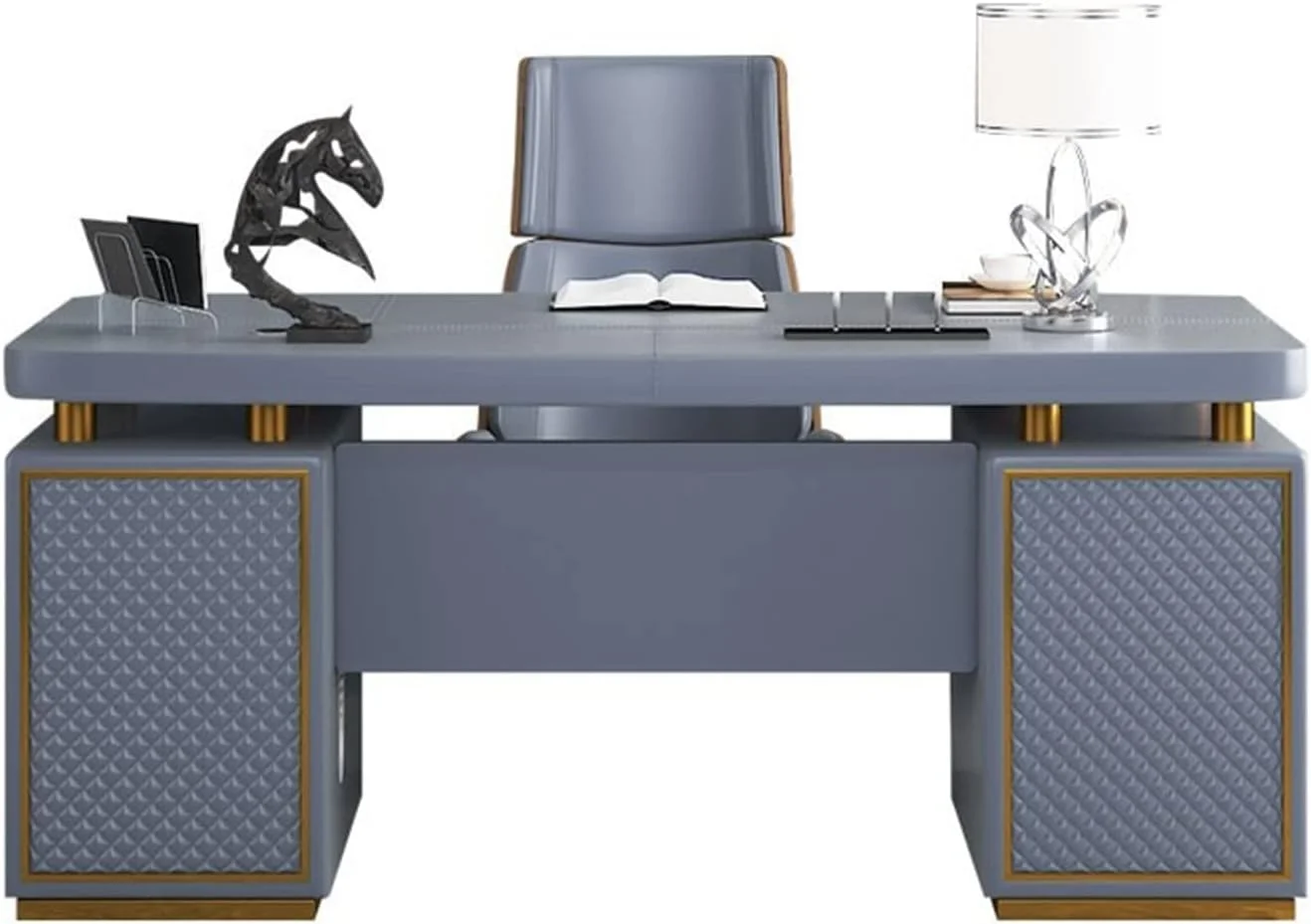 میز کار ZKSKOX، میز کار مدیریتی، مناسب منزل، دفتر کار، کامپیوتر، صندلی، ست مبلمان مطالعه